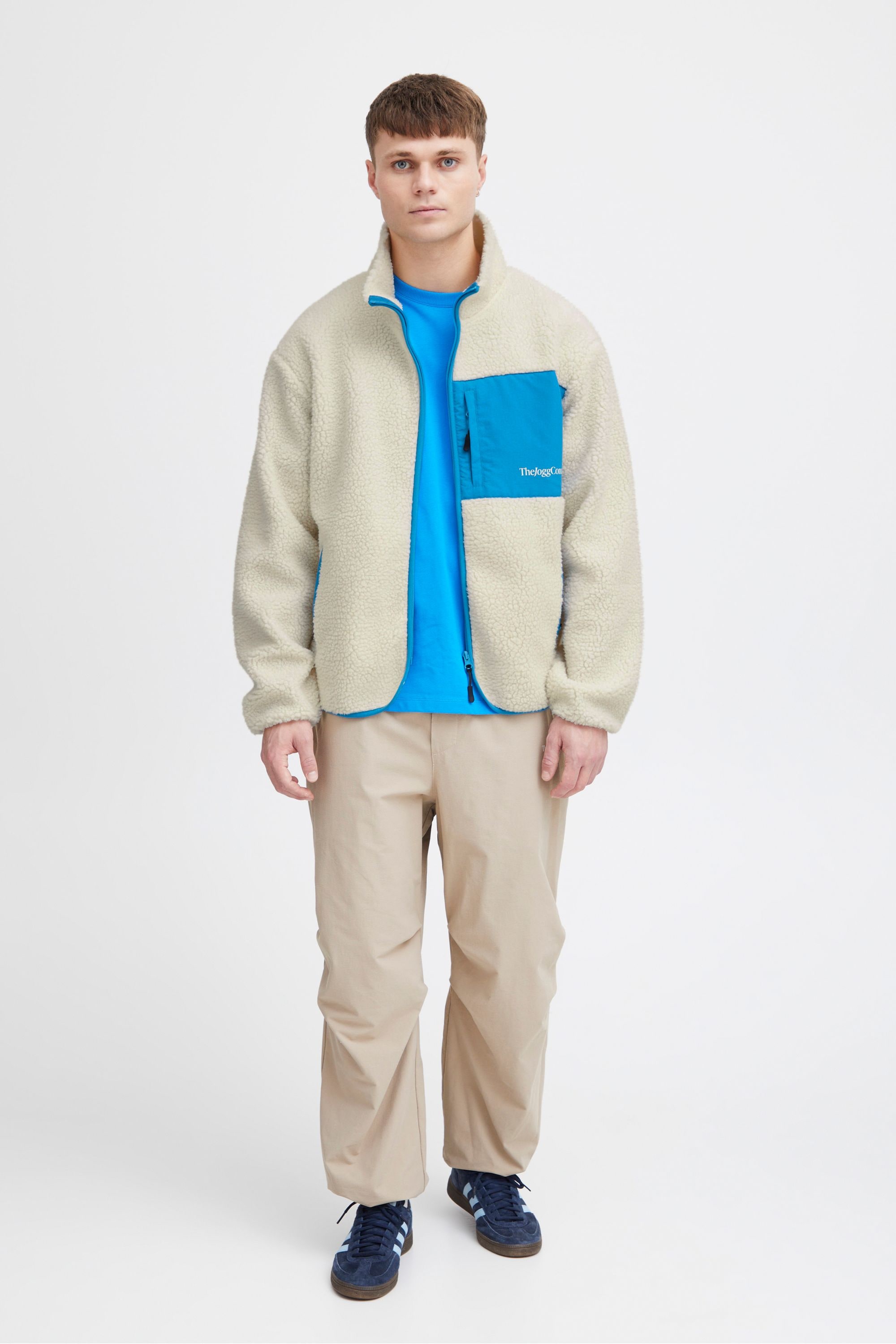 TheJoggConcept Fellimitatjacke »Fellimitatjacke JCMBerri«