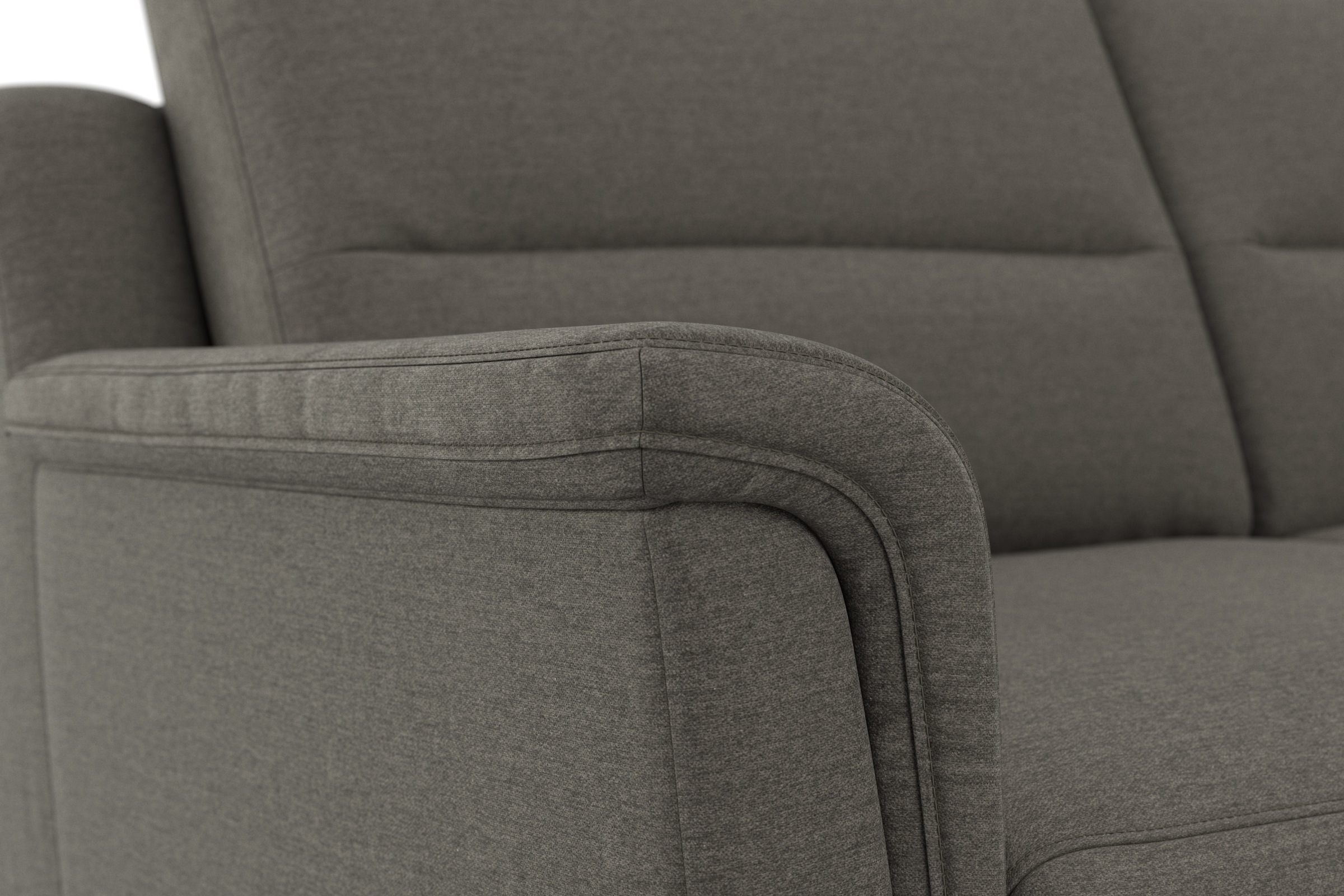 sit&more Ecksofa »Farö L-Form«, inklusive Federkern, wahlweise mit Bettfunktion und Bettkasten