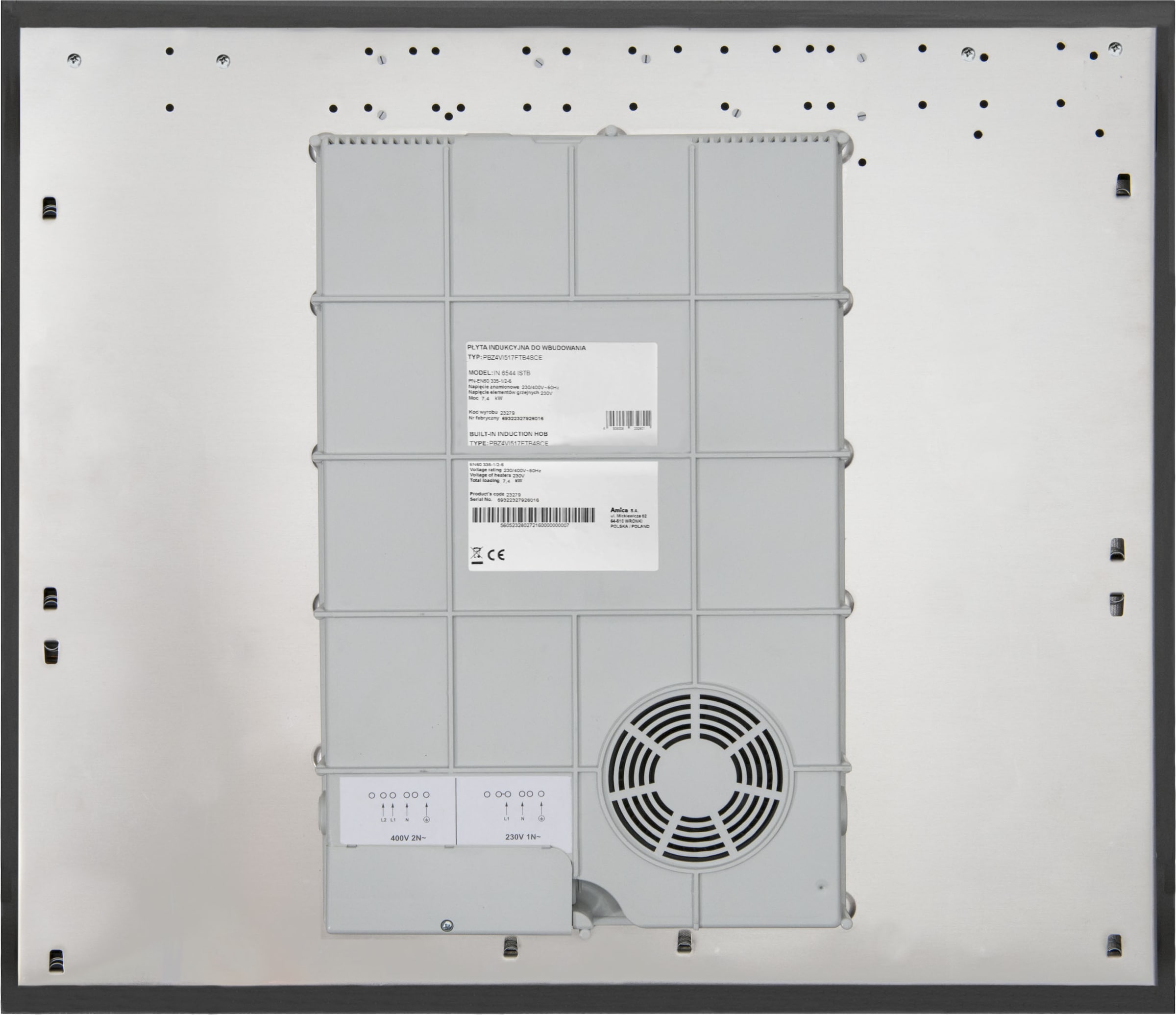 Amica Induktions-Kochfeld »KMI 63301 F«, Bridge-Funktion