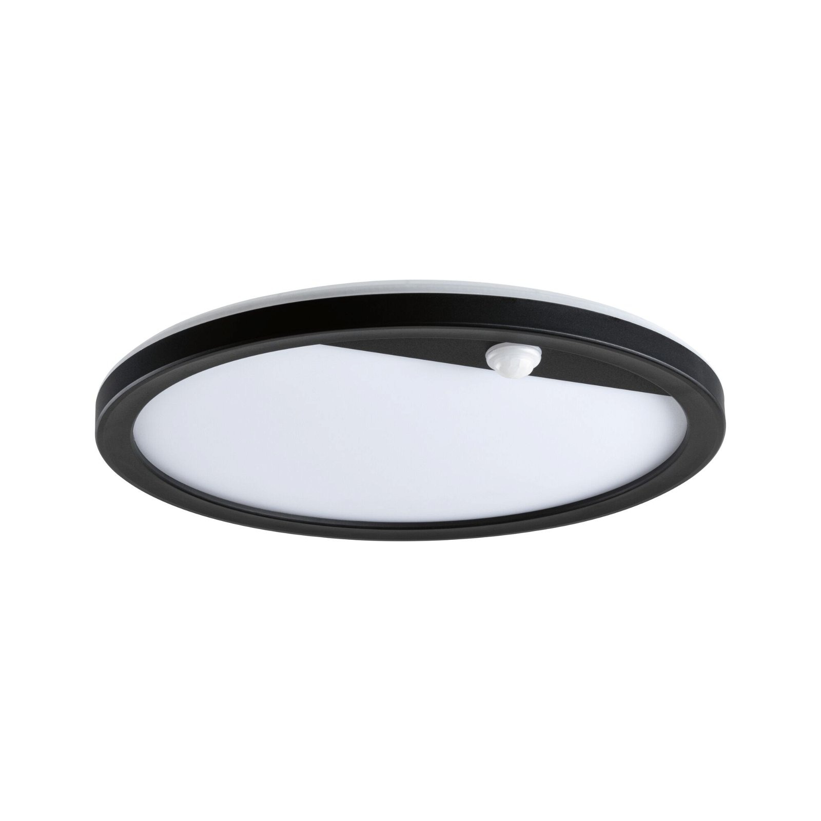 Paulmann LED Außen-Wandleuchte »Außenpanel Lamina IP44 rund 280mm 14W 1150lm 230V Kunststoff«, 1 flammig, Backlight Bewegungsmelder insektenfreundlich tunable warmwhite