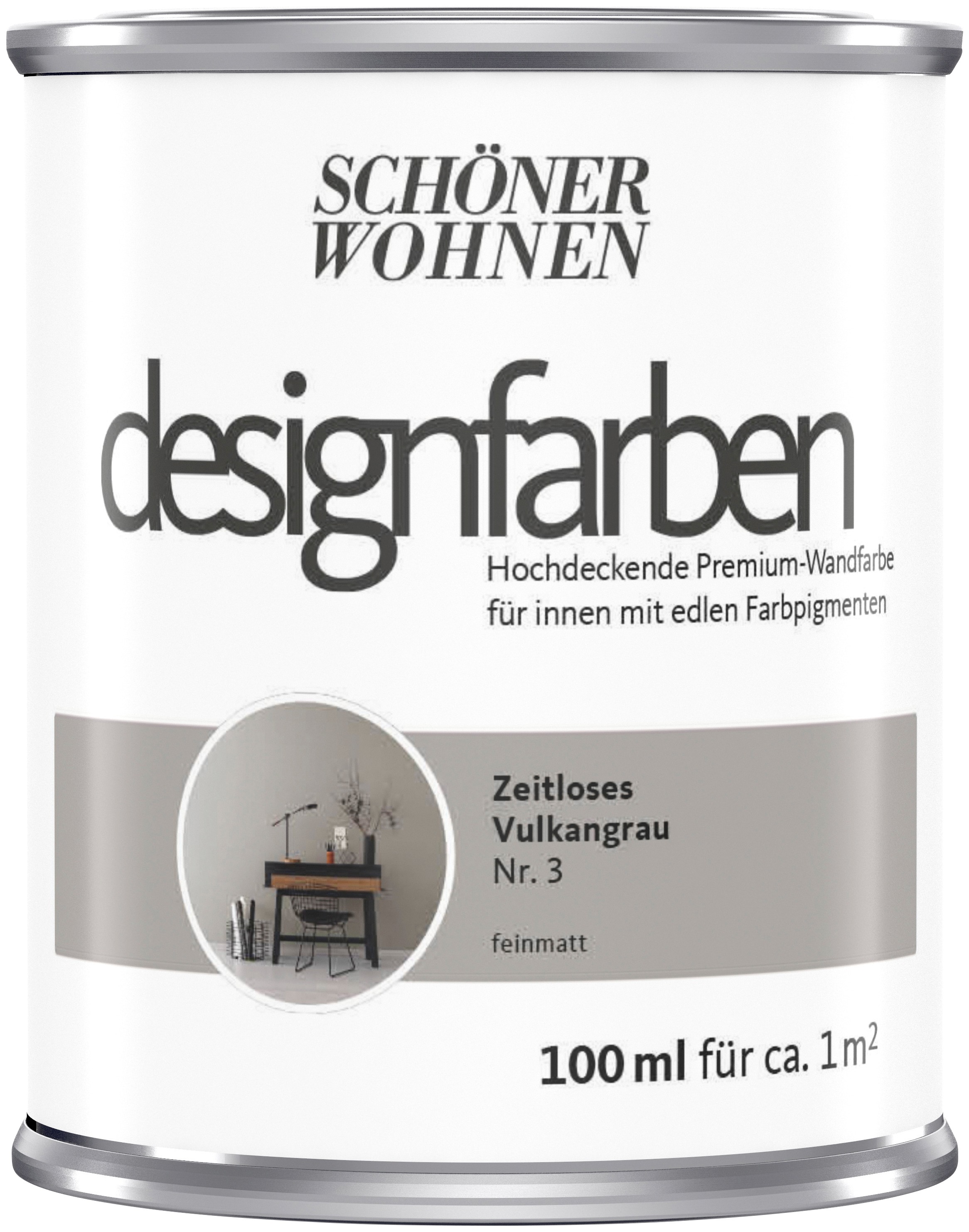 SCHÖNER WOHNEN-Kollektion Wand- und Deckenfarbe »Designfarben«, (1), 100 ml, Zeitloses... kaufen