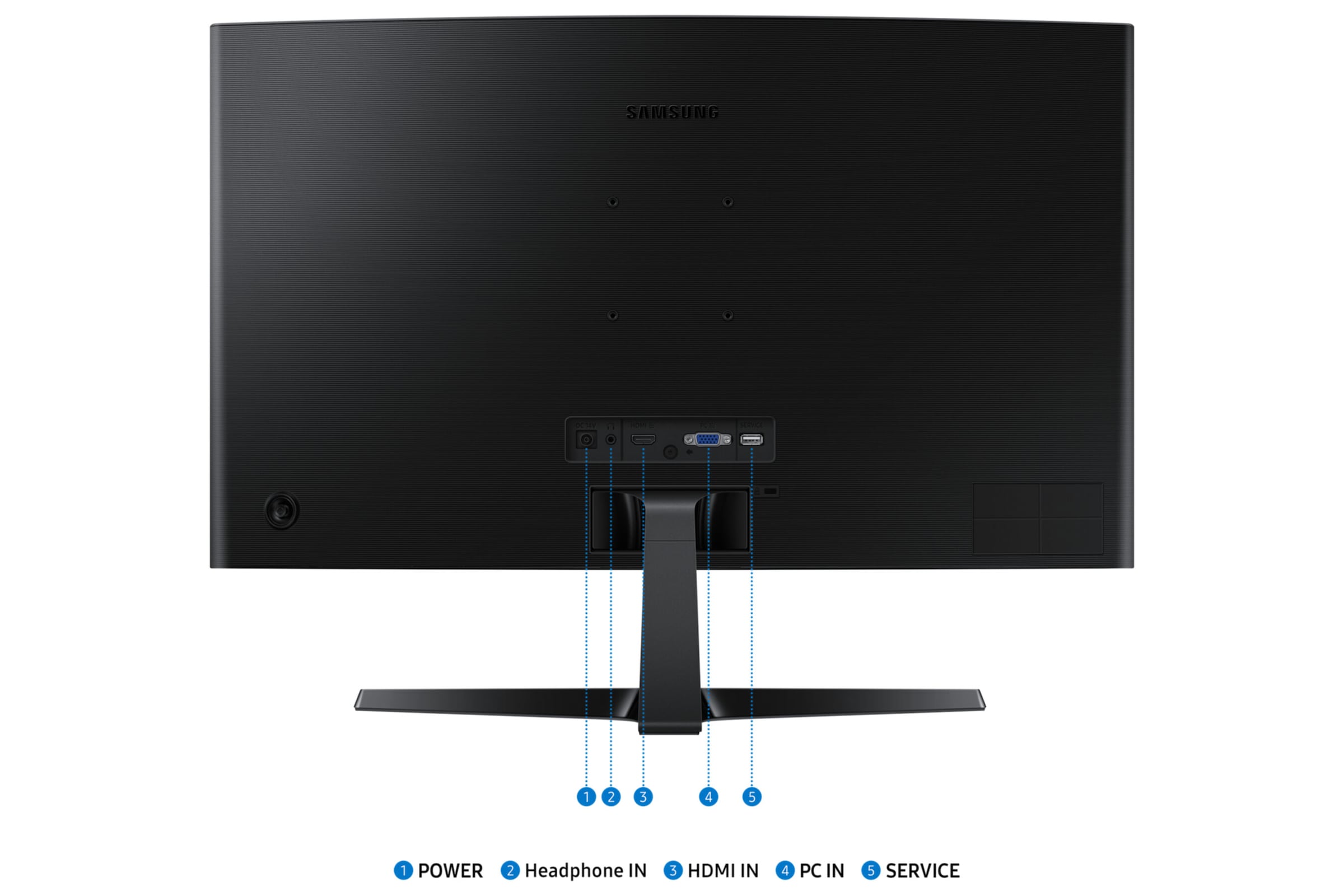 Samsung Curved-LED-Monitor »S27D366GAU«, 68 cm/27 Zoll, 1920 x 1080 px, Full HD, 4 ms Reaktionszeit, 10 Hz