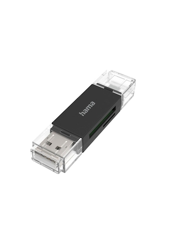 Speicherkartenleser »Ham USB-Kartenleser, OTG, USB-A + Micro-USB USB 2.0, SD/microSD«