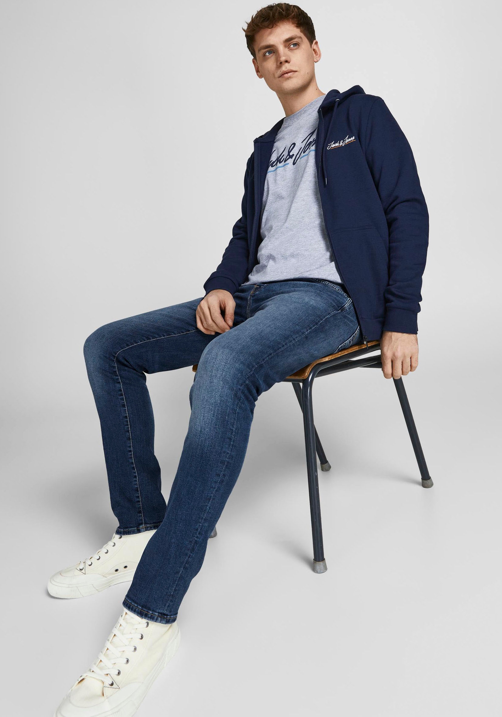 Jack & Jones Slim-fit-Jeans »JJIGLENN JJFOX JOS 047 50SPS«