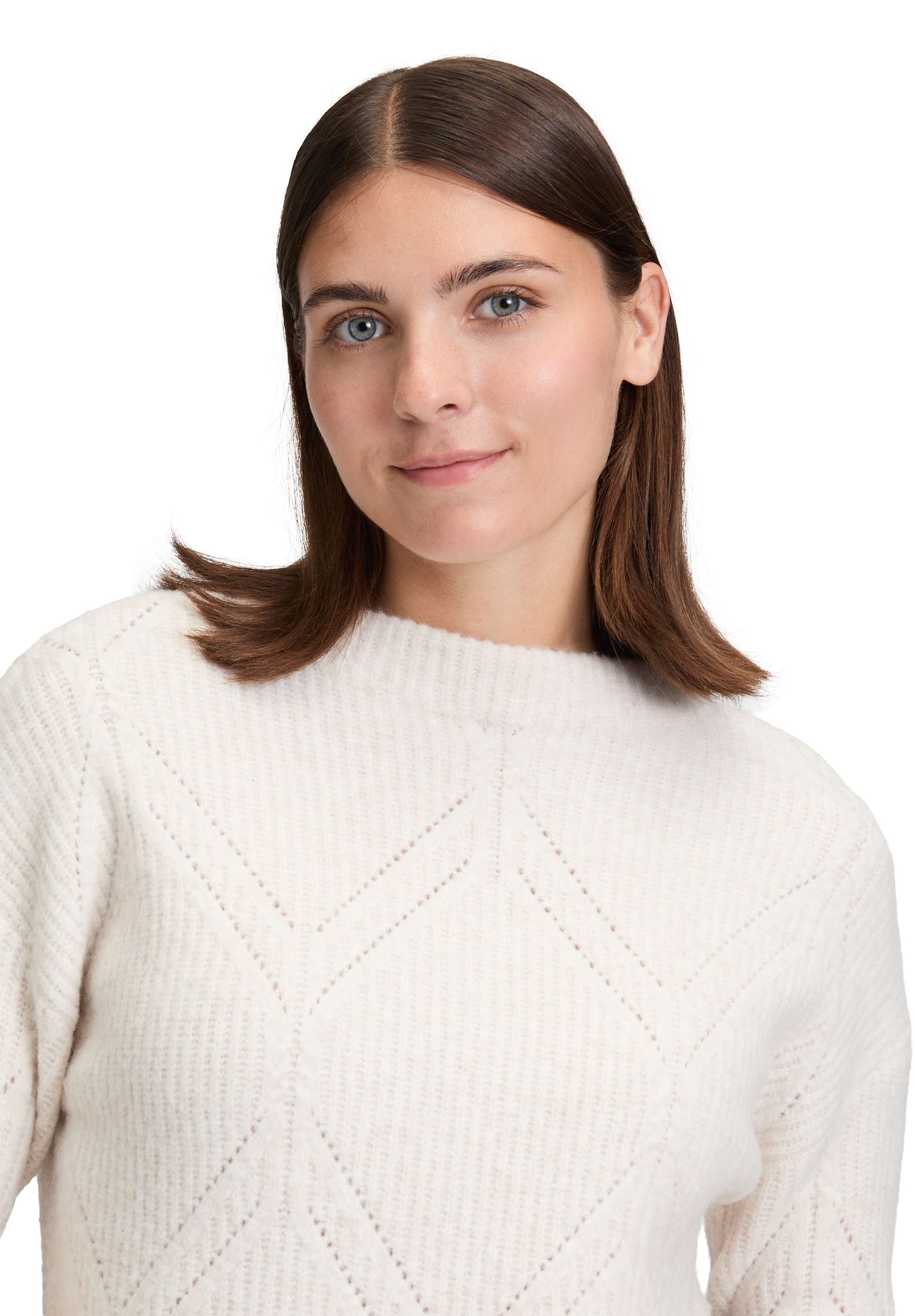 Betty&Co Strickpullover »Strickpullover mit Struktur«