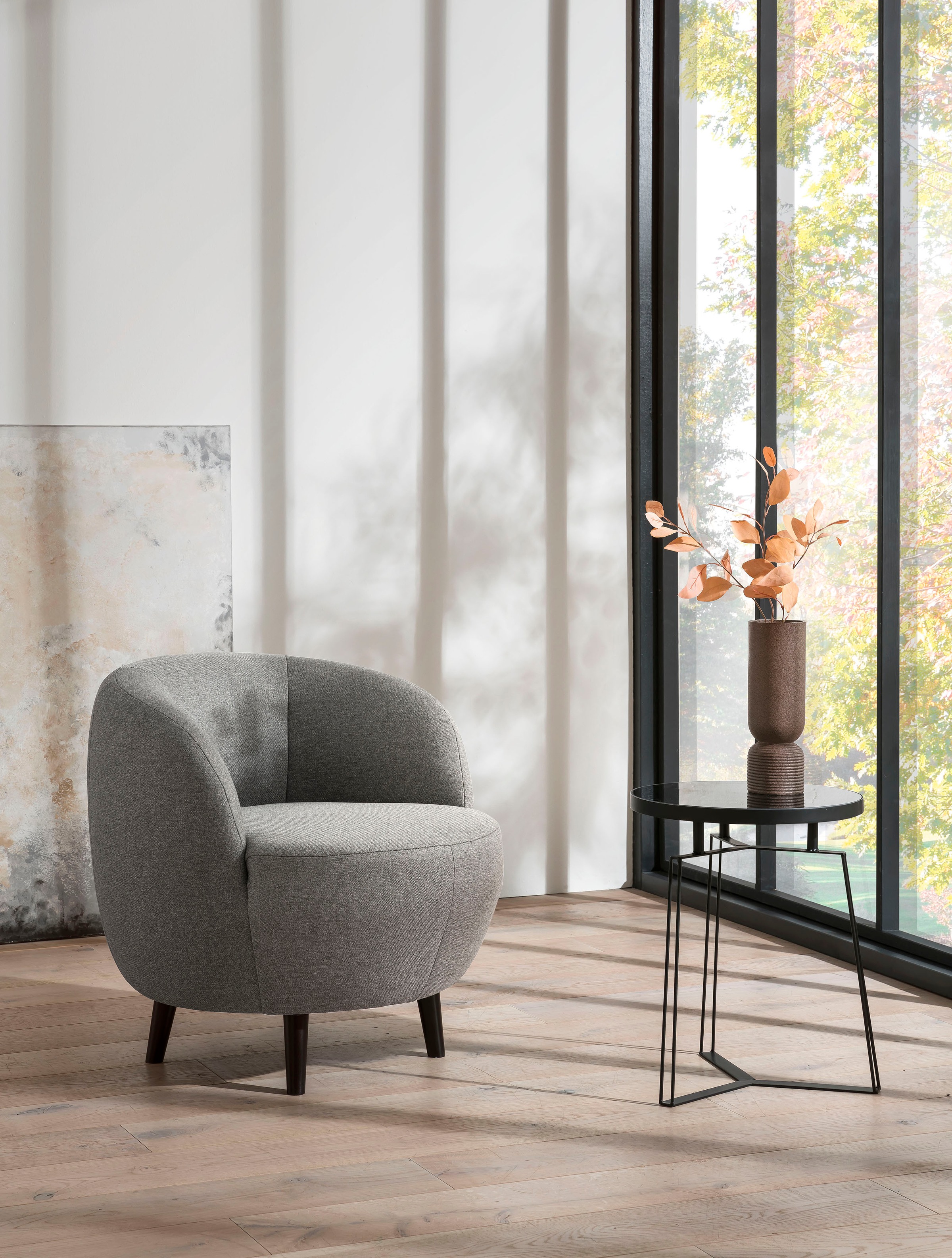 LOOKS by Wolfgang Joop Sessel »LOOKS XIV Cocktailsessel«, runde Form, perfekt für jeden Wohnraum als Einzelstück