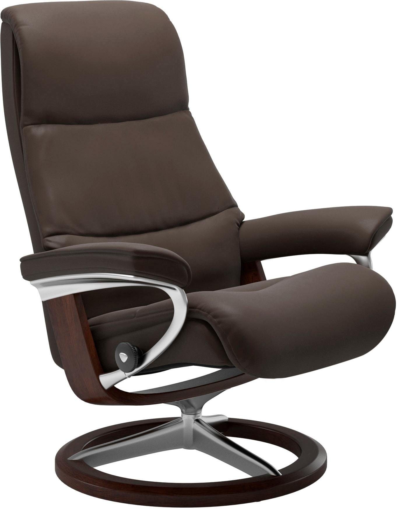 Stressless® Relaxsessel »View«, mit Signature Base, Größe M,Gestell Braun