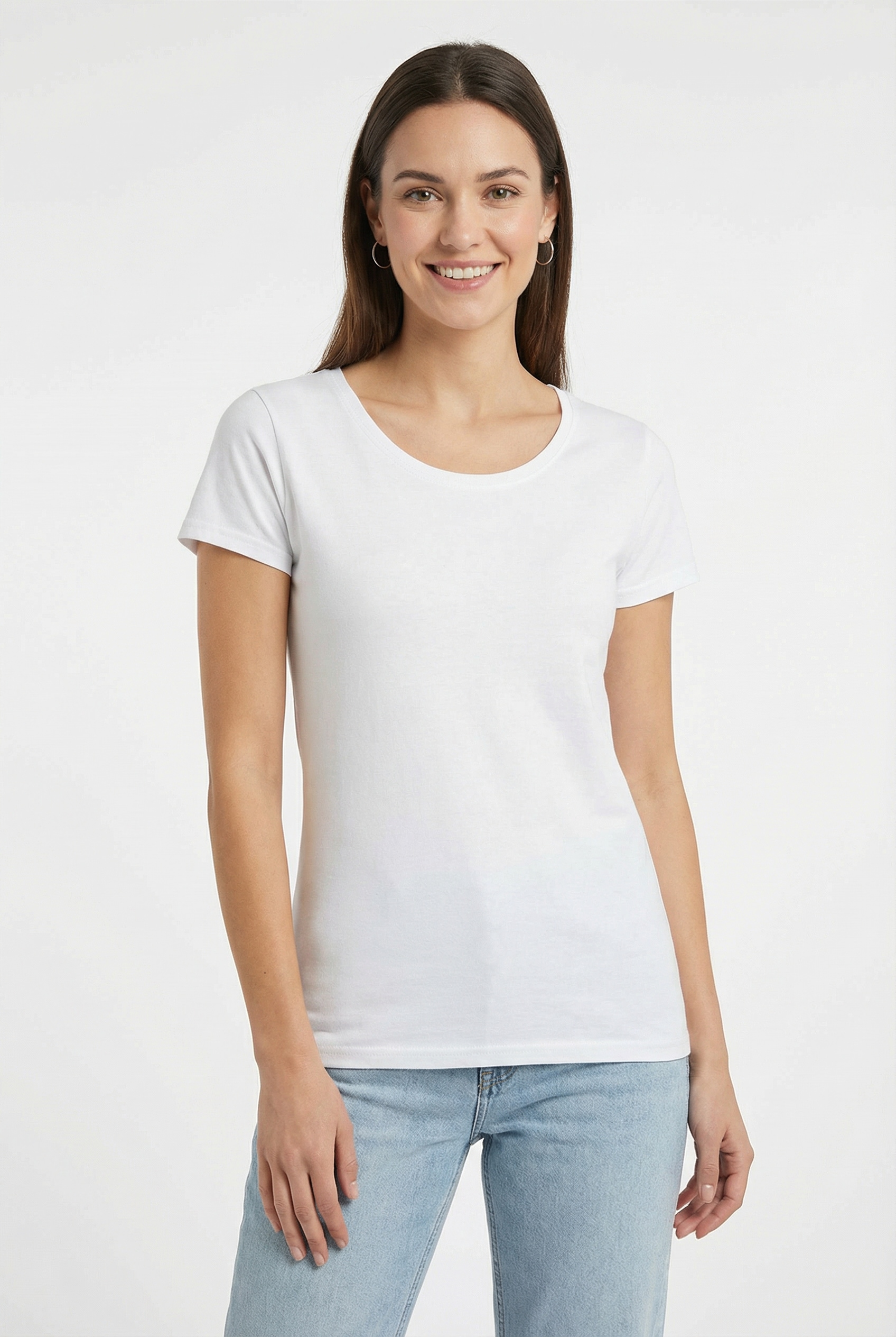 Fruit of the Loom Rundhalsshirt »Lady Fit Premium« Packung, 2er-Pack, 2 Stk.
