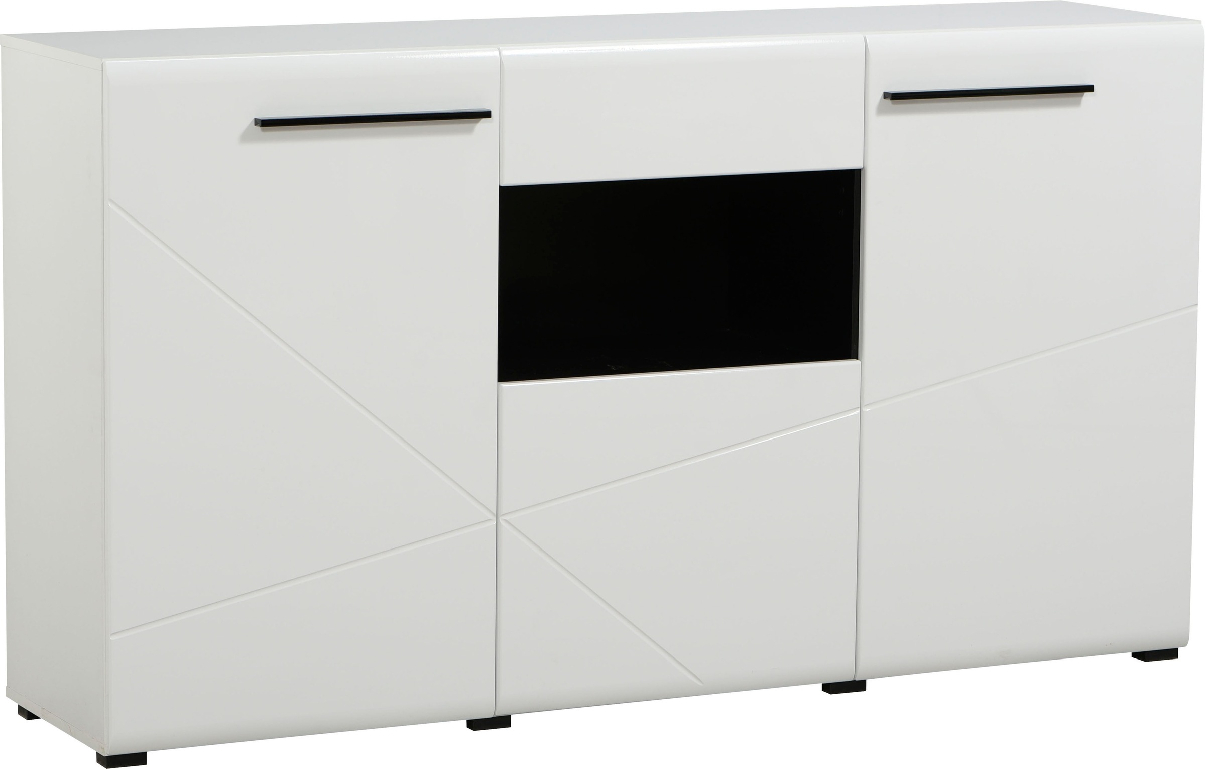 INOSIGN Sideboard »Trentino«, Kommode, Briete ca. 173 cm, Soft-Close-Funktion, Hochglanzfronten