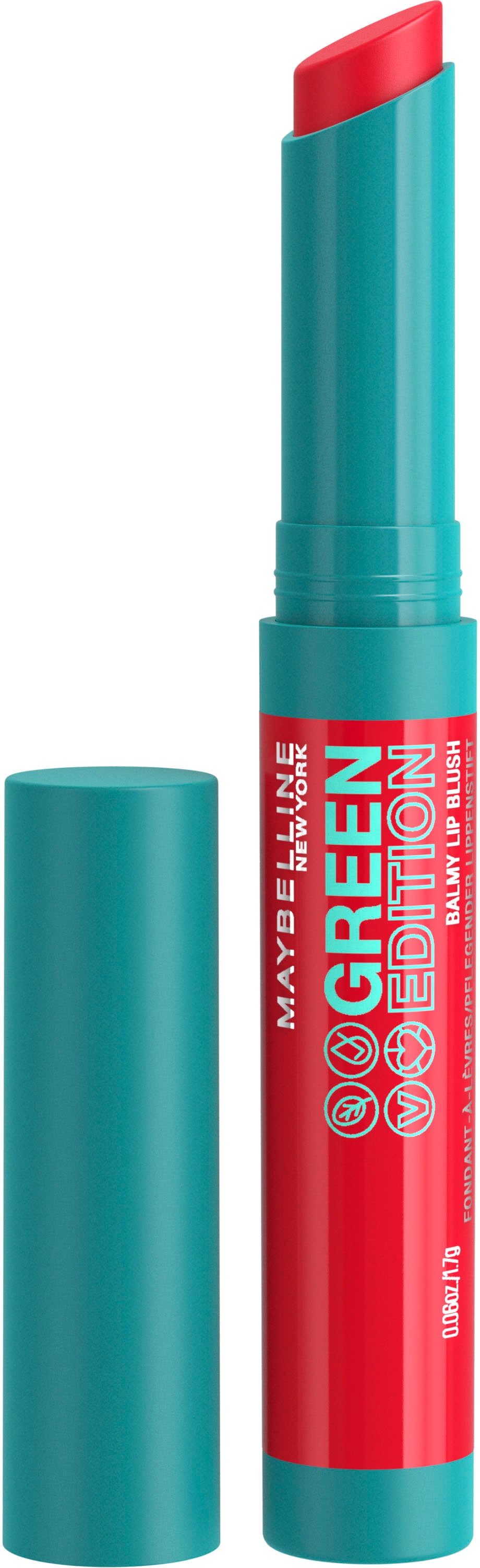 MAYBELLINE NEW YORK Lippenstift »Green Edition Balmy Lip Blush«, mit natürlichen Inhaltstoffen