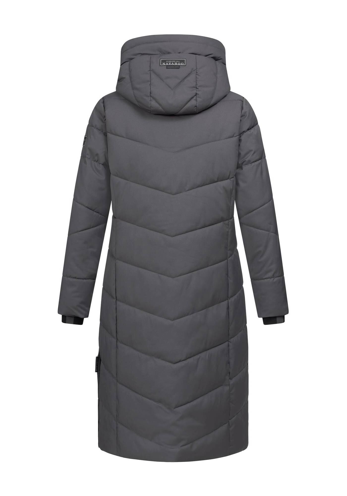Navahoo Winterjacke »Navahoo Schmatzibaer lange Damen Winter Steppjacke N009«