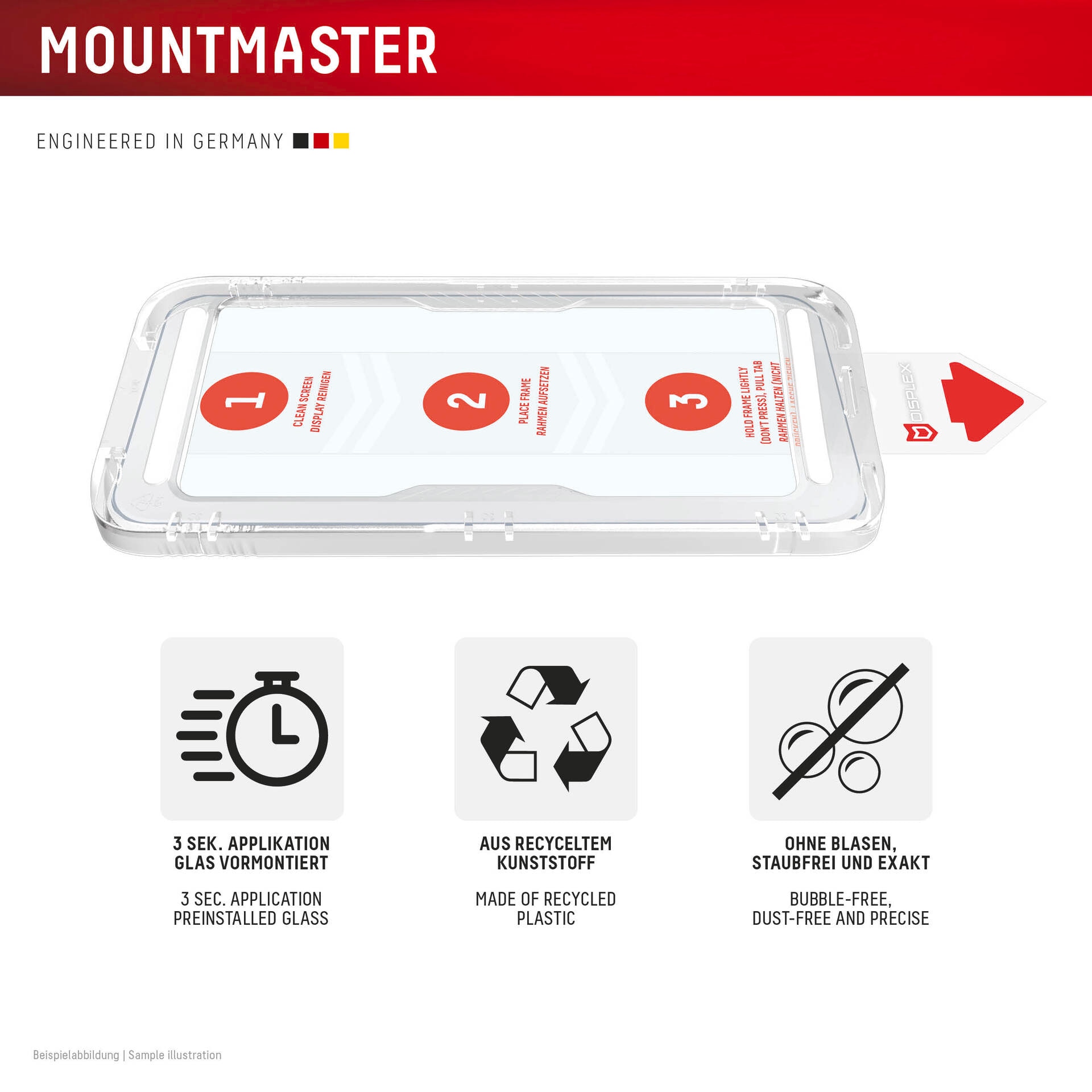 Displex Displayschutzglas »Real Glass Screen Protector« für Google Pixel 11;Google Pixel 11 Pro Displayschutzfolie