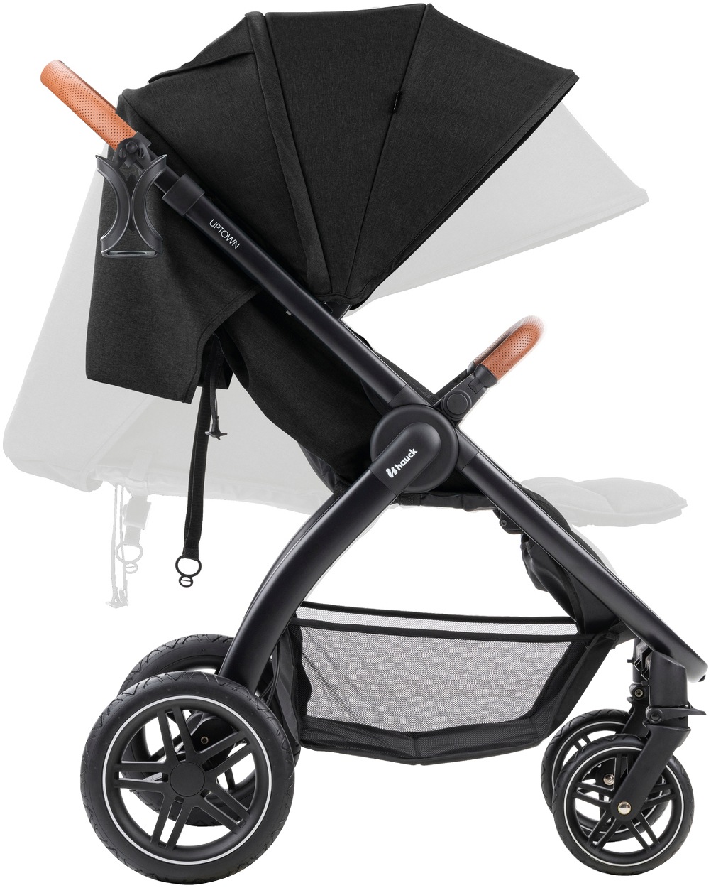 Hauck Kinder-Buggy »Uptown, Black Melange«, 22 kg, bis 22 kg belastbar