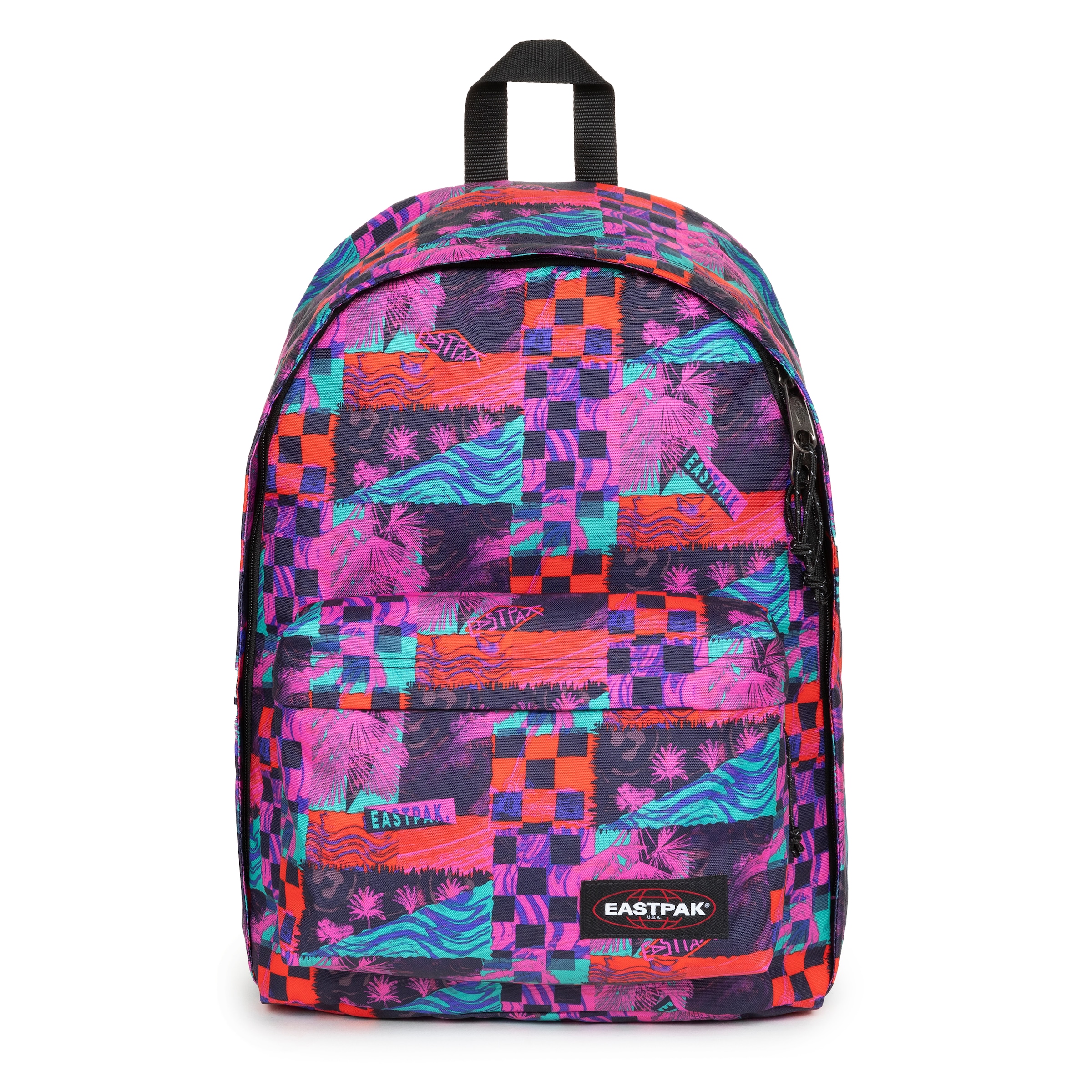 Eastpak Freizeitrucksack »OUT OF OFFICE Aviator Blue« Unisex Schulrucksack, Businessrucksack mit Logo-Aufnäher