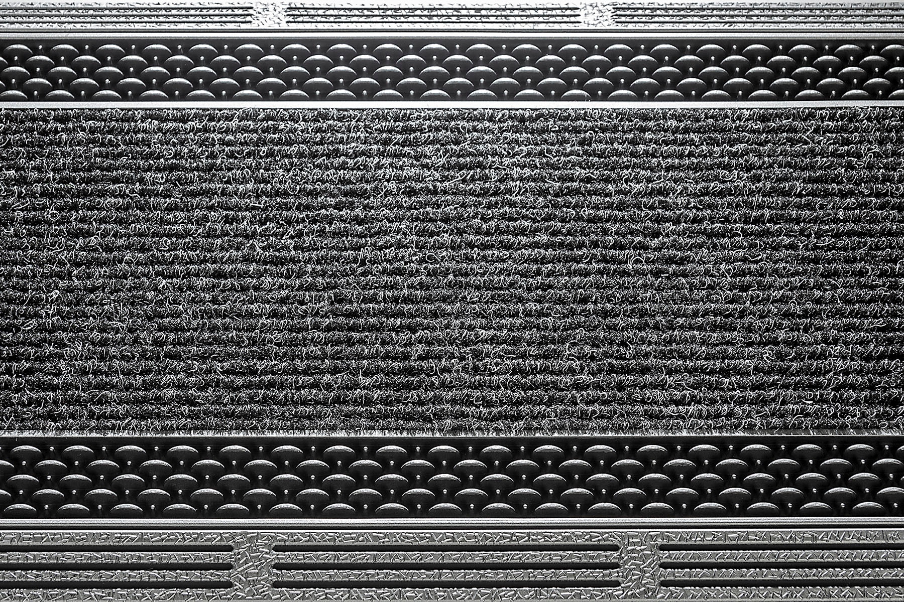 Home2Fashion Fußmatte »CenterClean XL«, rechteckig, 10 mm Höhe, schmale Schmutzfangmatte, strapazierfähig, In- und Outdoor geeignet