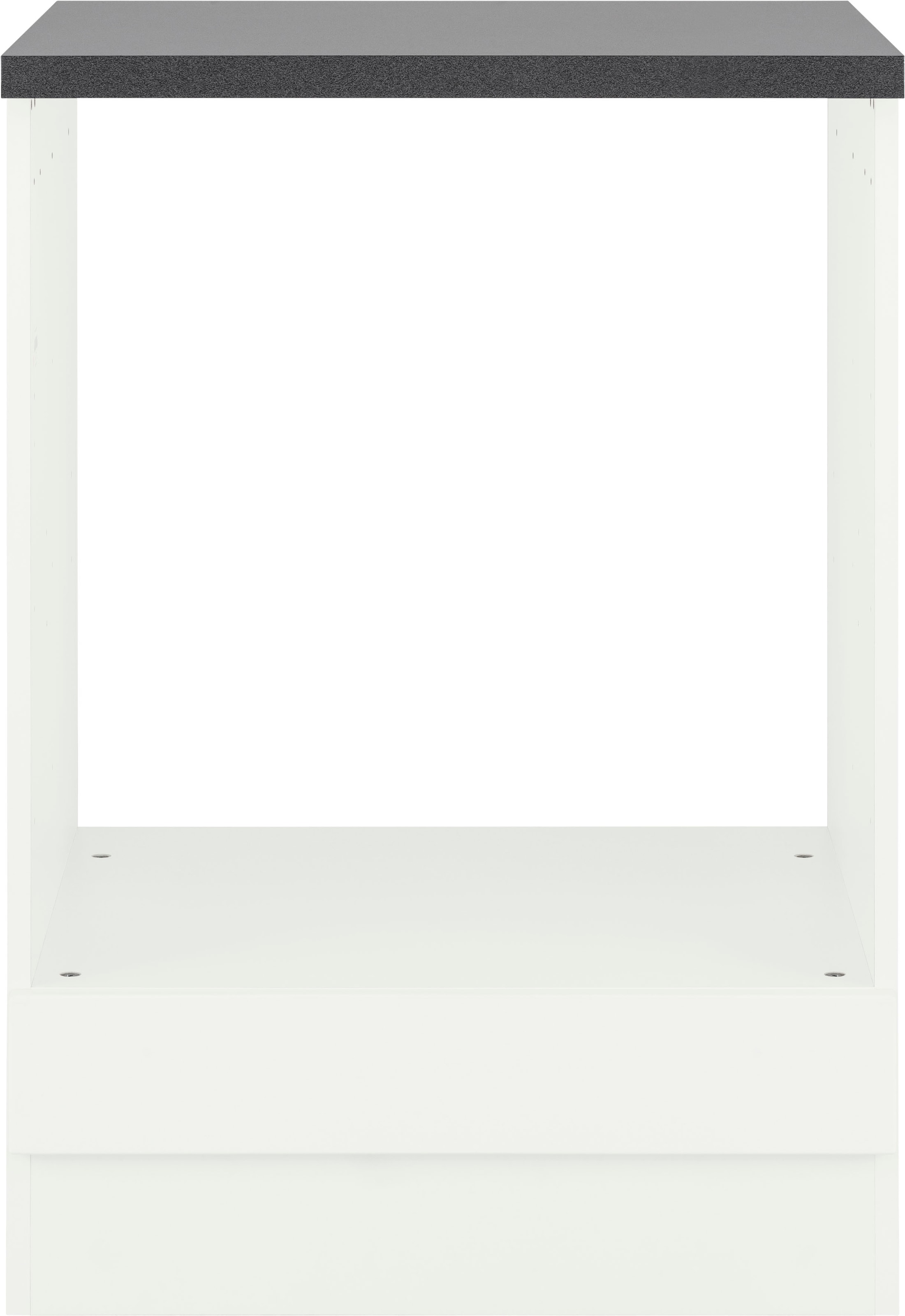 KOCHSTATION Herdumbauschrank »KS-Virginia«, 85 cm hoch, 60 cm breit, Nische für Ofen B/H/T: 56/59/55 cm