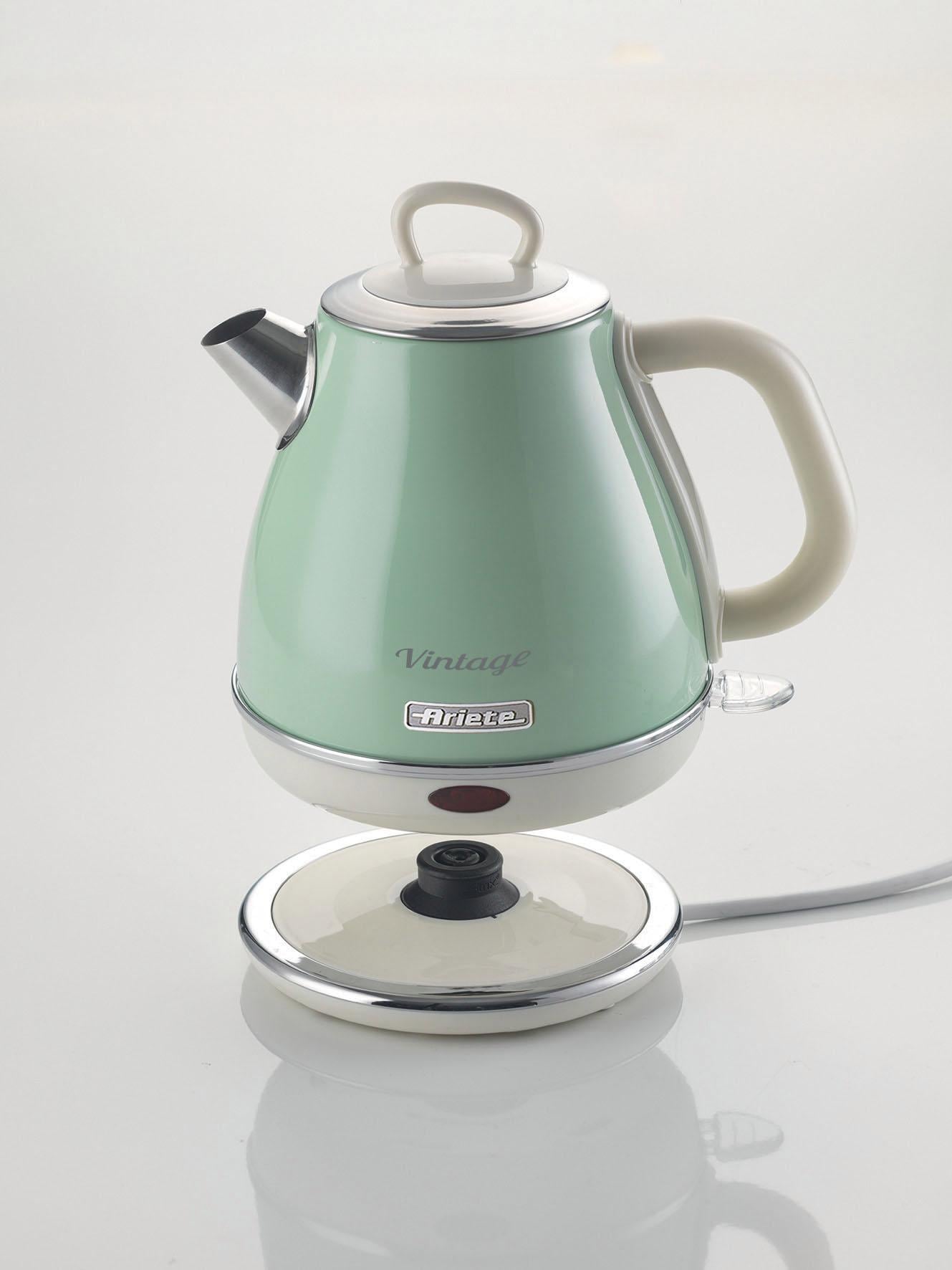 Ariete Wasserkocher »2868GR Vintage 1 L grün«, 1 l, 1630 W