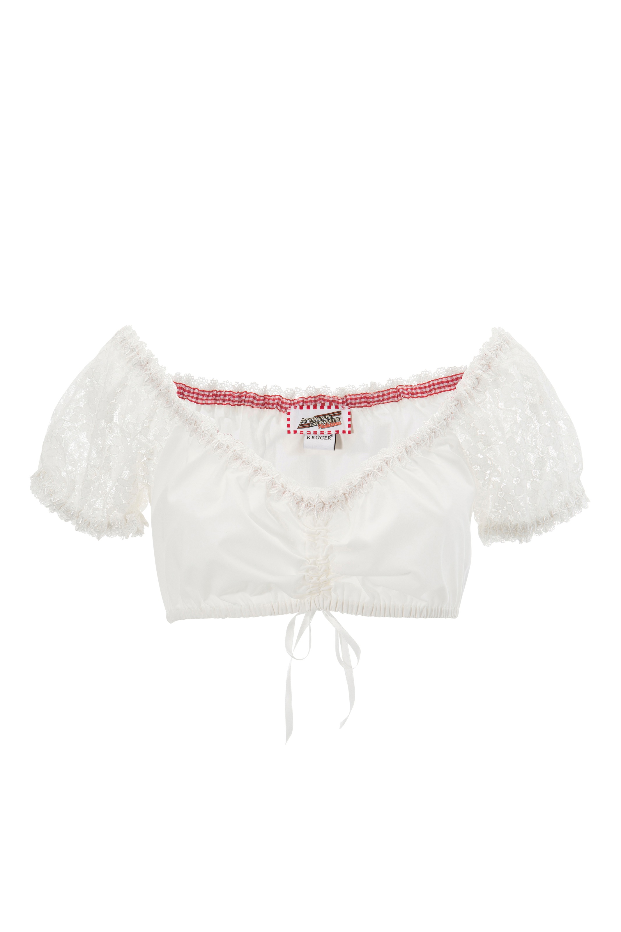Andreas Gabalier Kollektion Dirndlbluse, Damen im Carmenlook kaufen