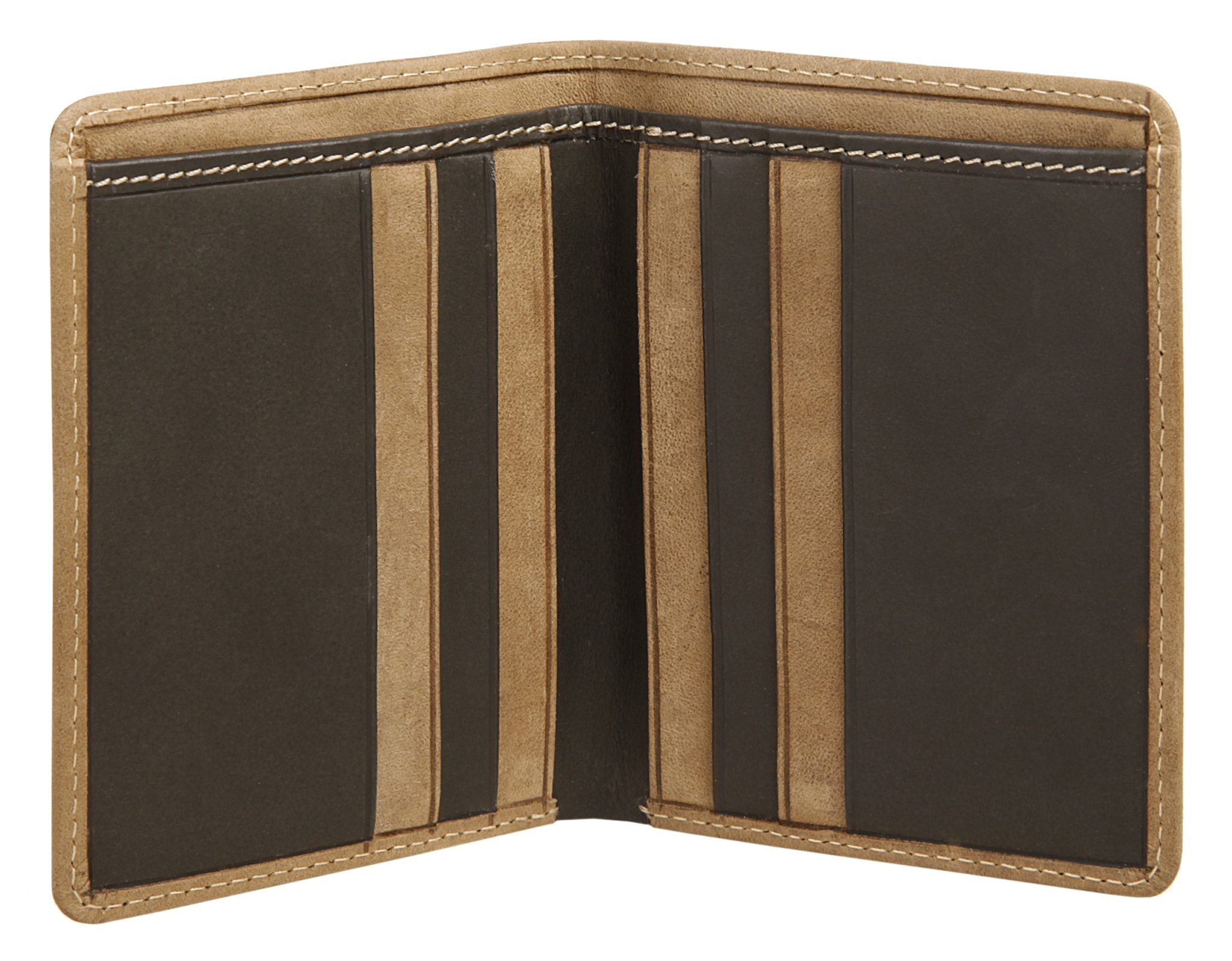 BODENSCHATZ Brieftasche »BICOLOUR«, echt Leder