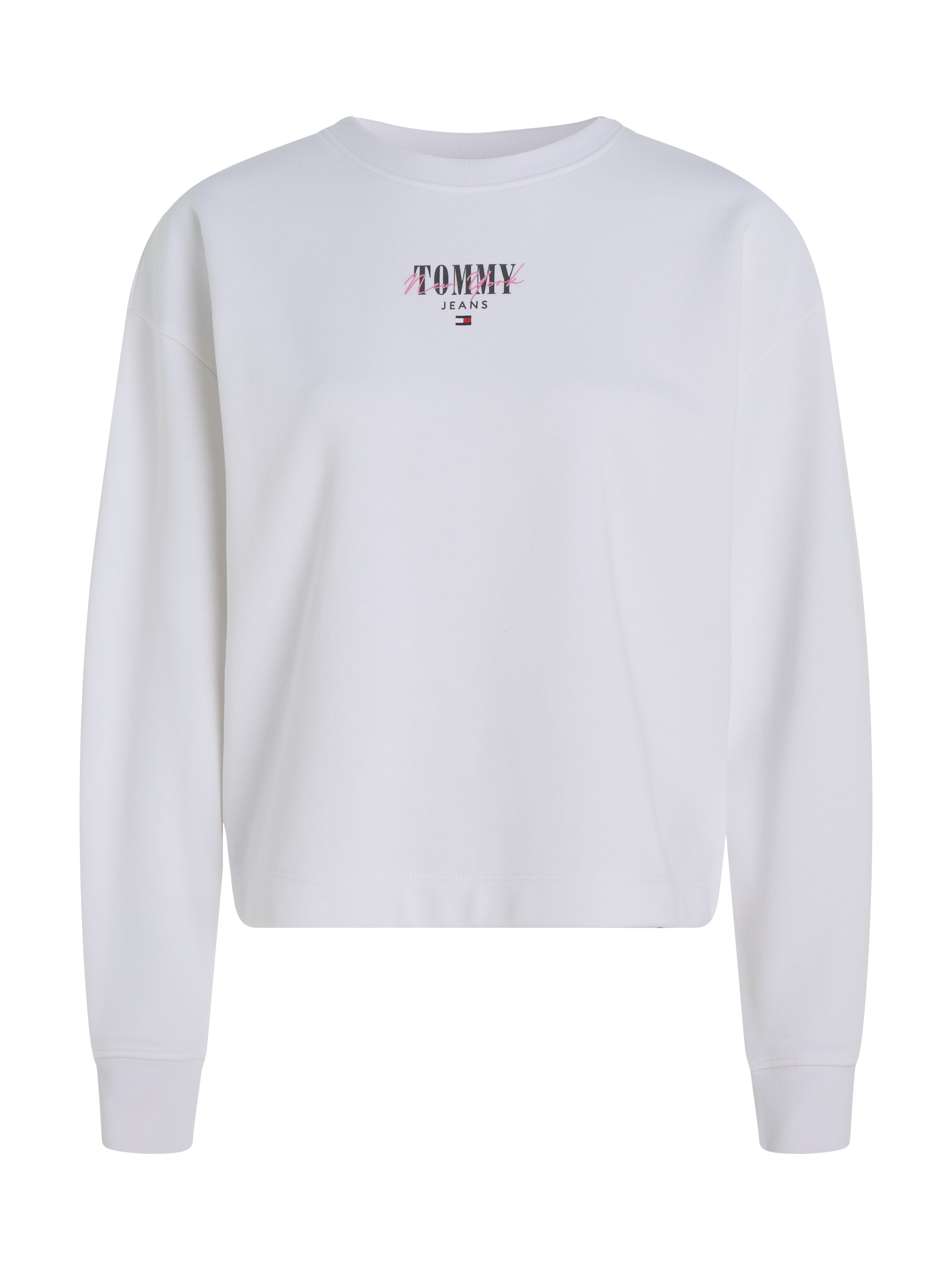Tommy Jeans Sweatshirt »TJW RLX ESSENTIAL LOGO CREW EXT«, mit Tommy Jeans Logo-Schriftzug