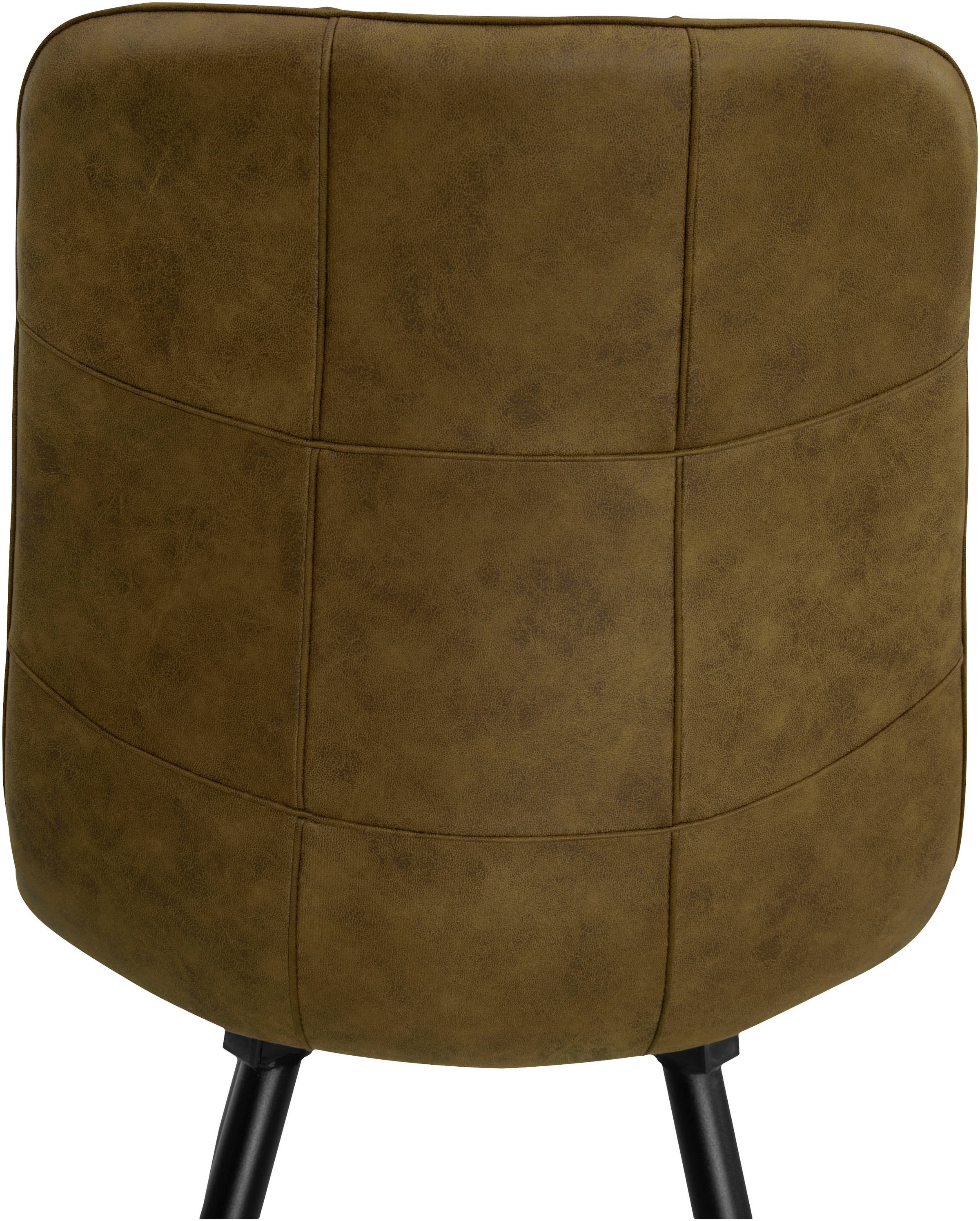 OMG Design Esszimmerstuhl »Peak« (Set) 1 Stk.moderne Sitzschale in Microfaser Lederoptik