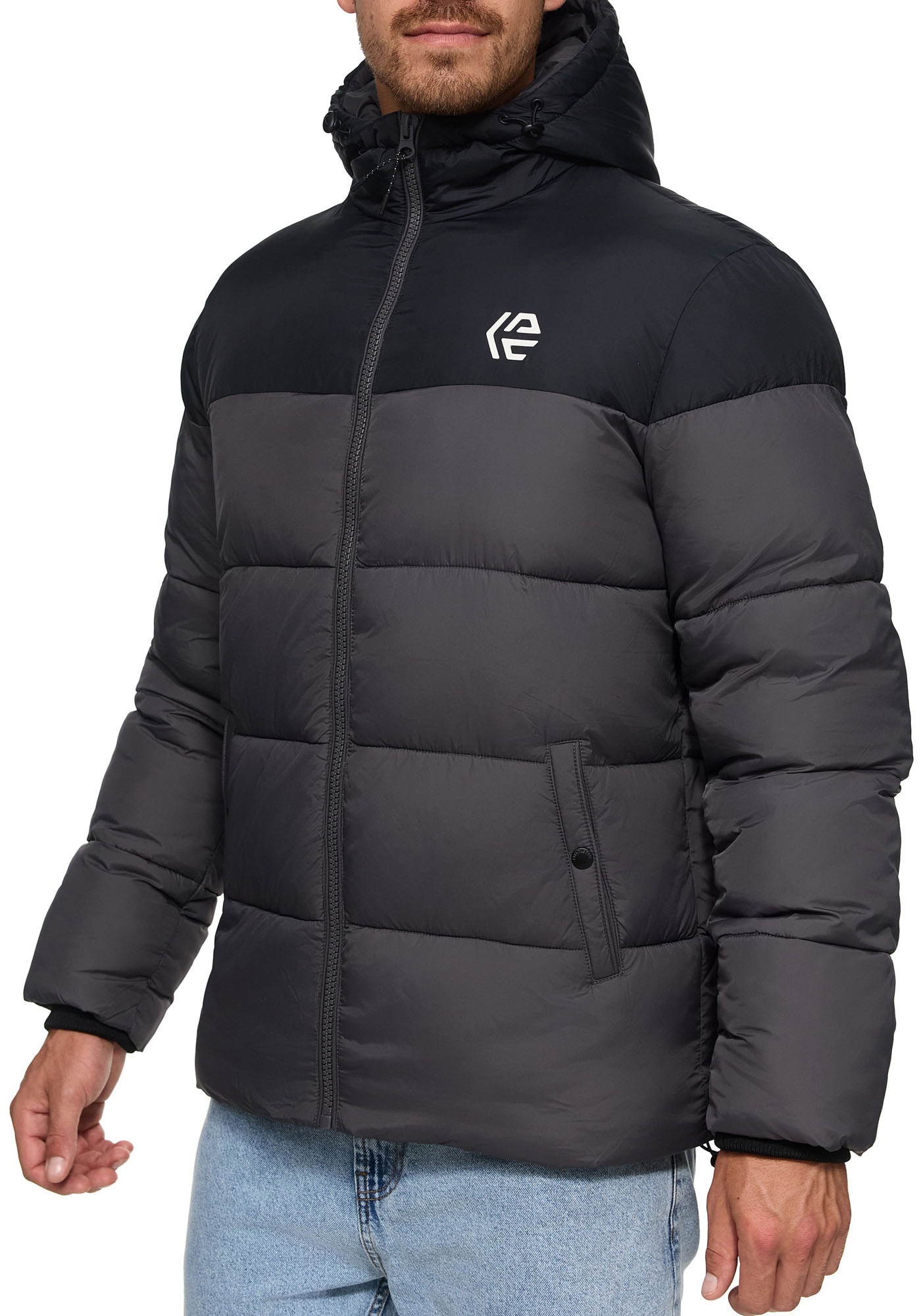 Indicode Steppjacke »INAlanin«, mit Kapuze