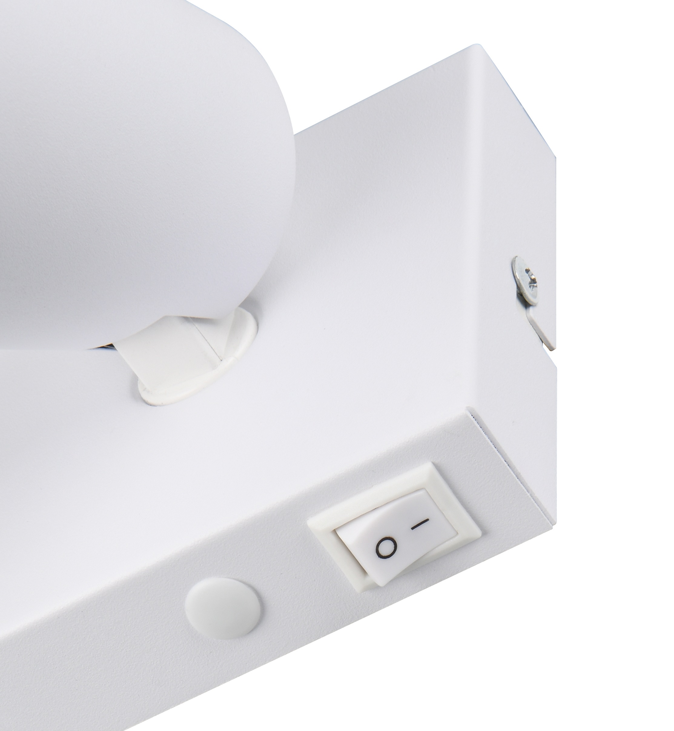 TRIO Leuchten Wandstrahler »SHARP, Spot 1-flammig exkl 1x GU10 max 10W schwenkbar & drehbar« GU10 1 Stk. warmweiß - kaltweiß Schirm innen gold, Kippschalter, Spot für Wandmontage + Deckenmontage