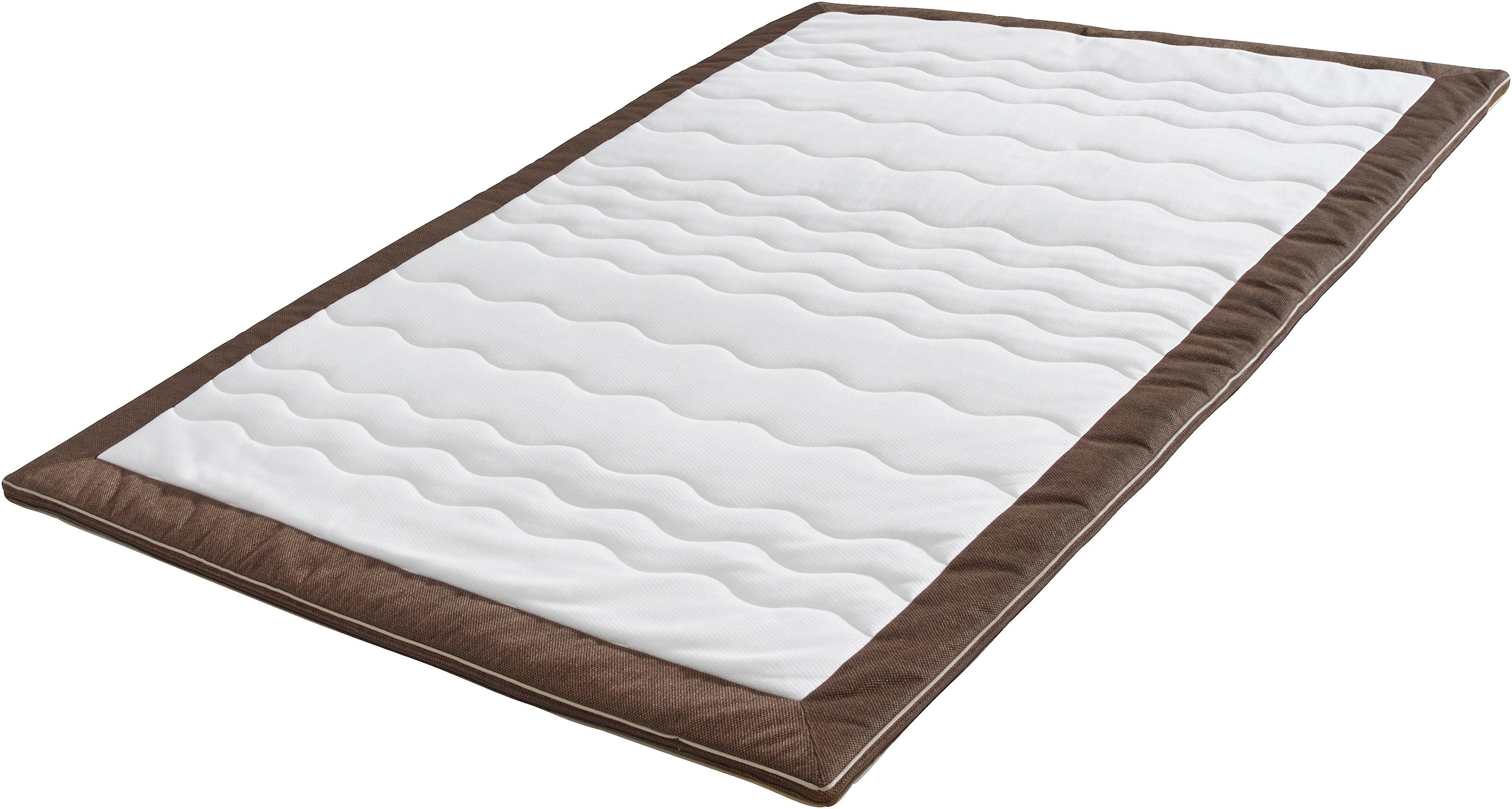 ATLANTIC home collection Boxspringbett »Rick« mit Bonnell-Federkernmatratze, inkl. Topper