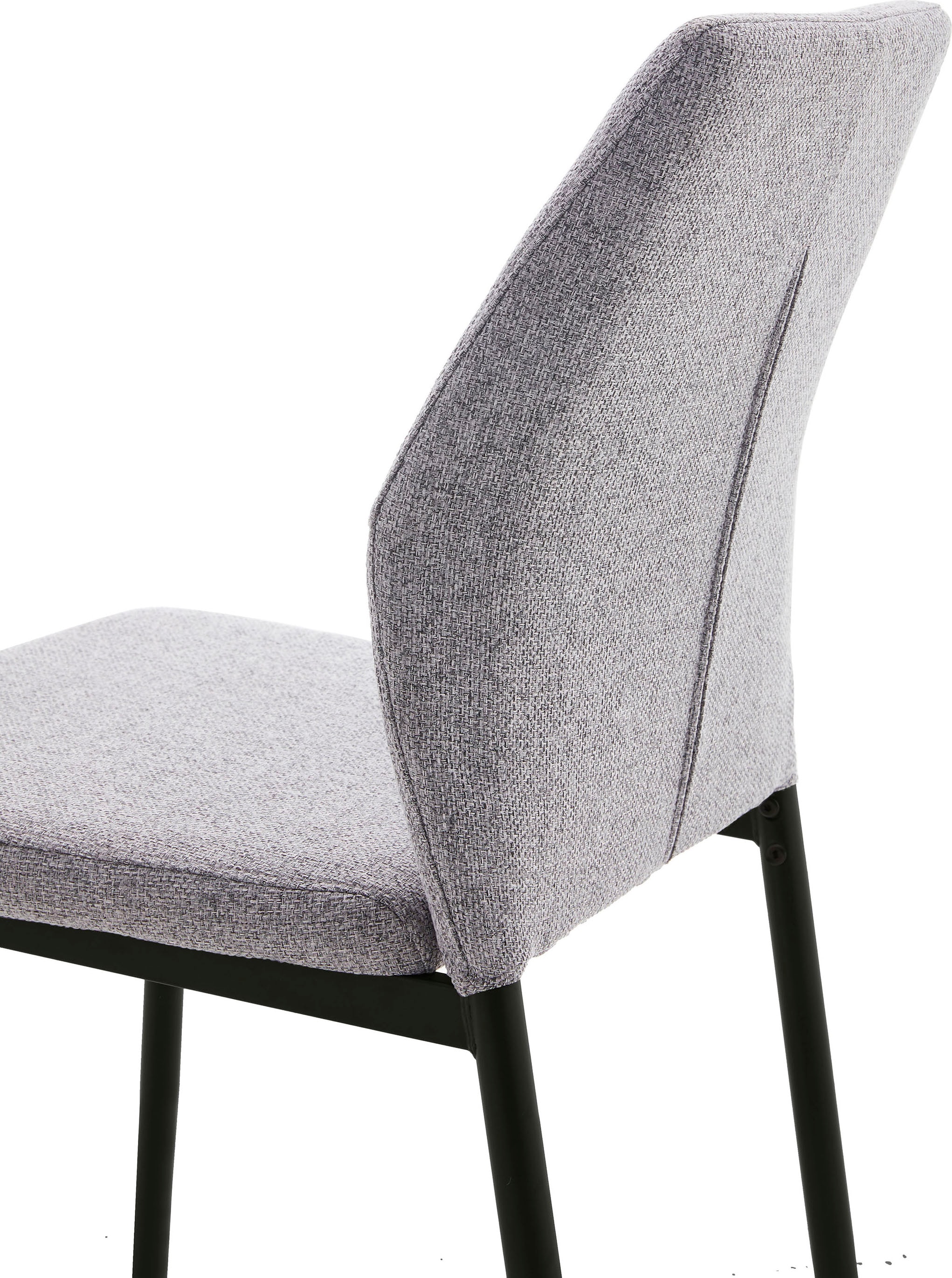 Home affaire Esszimmerstuhl »Lumos«, (Set), 2 St., Webstoff, Webstoff in vielen Farben erhältlich mit stabilem Metalluntergestell