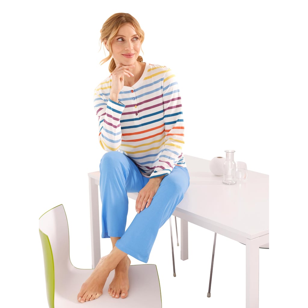 wäschepur Pyjamaoberteil »Schlafanzug-Shirt« (1 tlg.) wäschepur Pyjamaoberteil »Schlafanzug-Shirt« (1 tlg.)