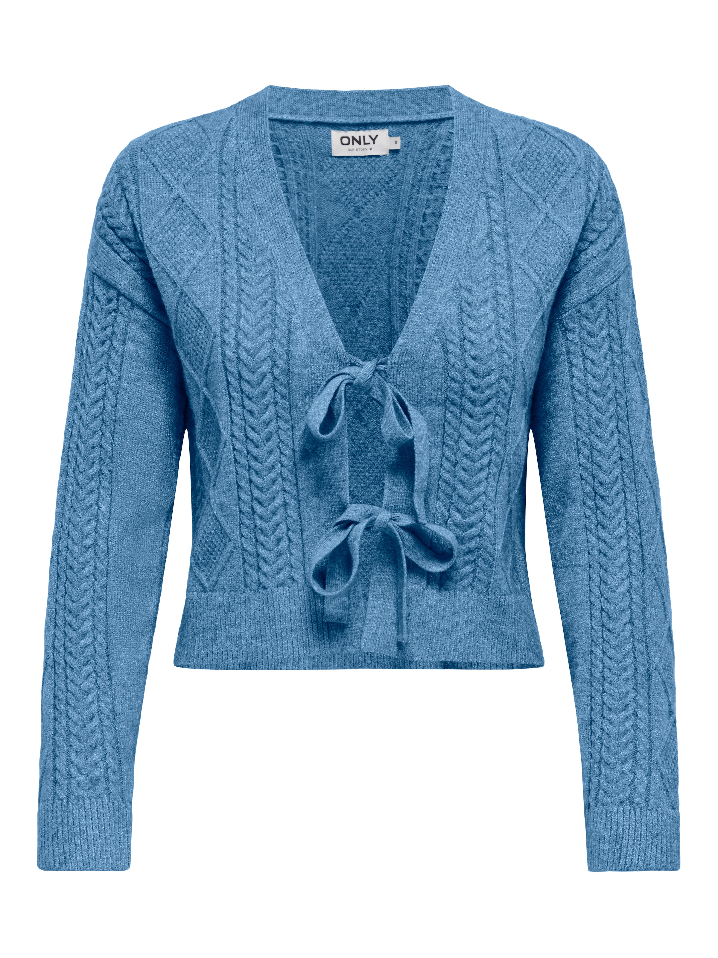 ONLY Strickjacke »ONLFIA LS STRING CARDIGAN KNT NCA«