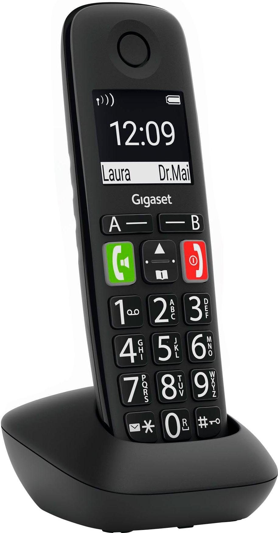 DECT-Telefon Gigaset Jahre »E290HX«, Garantie (Mobilteile: ➥ Schnurloses XXL 3 1) UNIVERSAL |