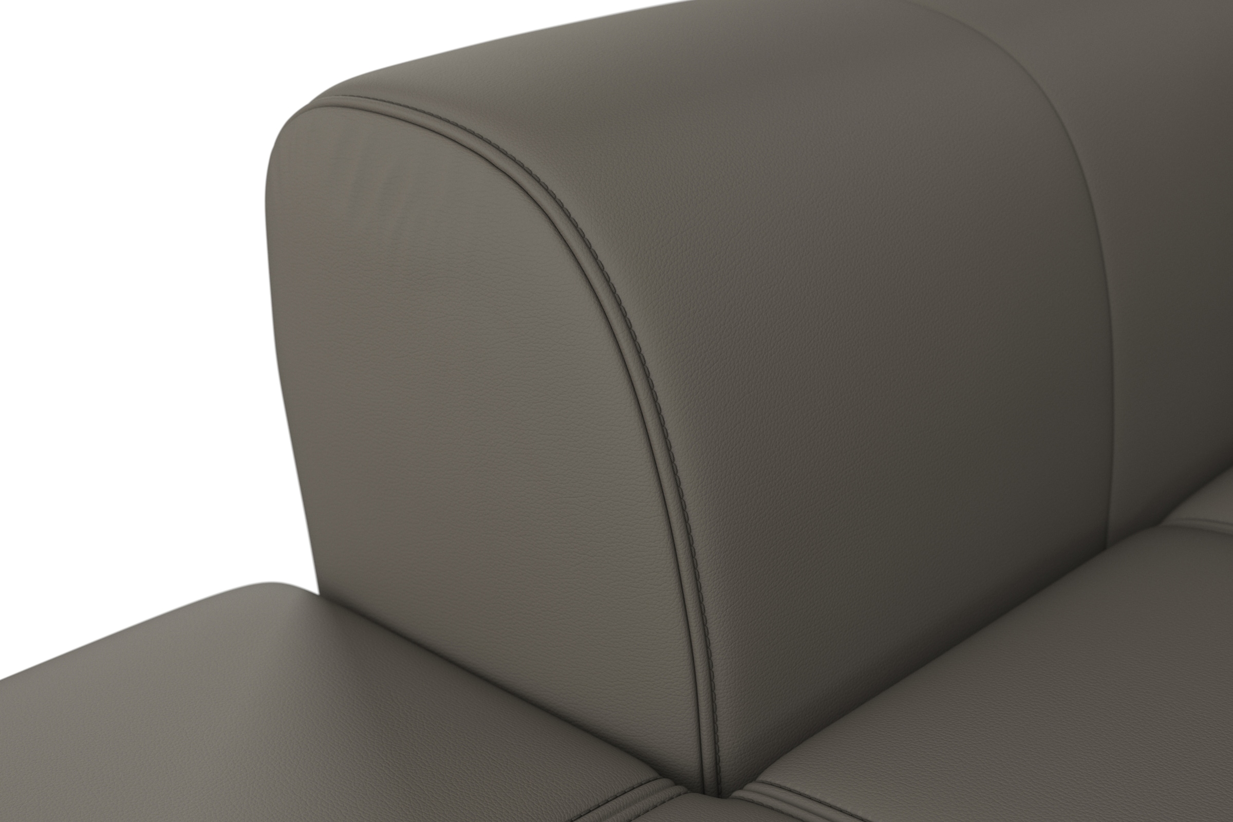 sit&more Wohnlandschaft »Bendigo U-Form«, inklusive Sitztiefenverstellung, Bodenfreiheit 12 cm, in 2 Fußfarben
