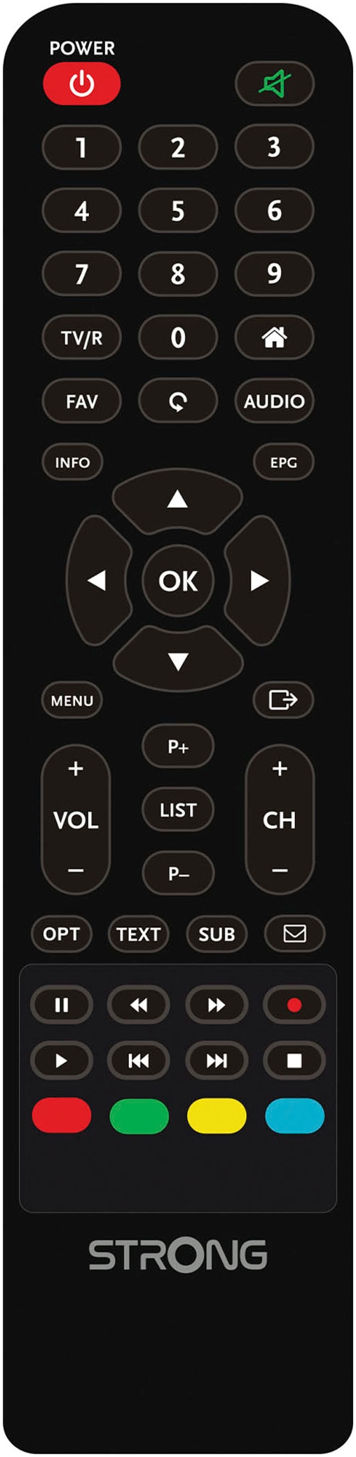 Strong Satellitenreceiver »SRT 7815«, (USB-Mediaplayer), über Satellit, 6 Monate HD+ inkl.