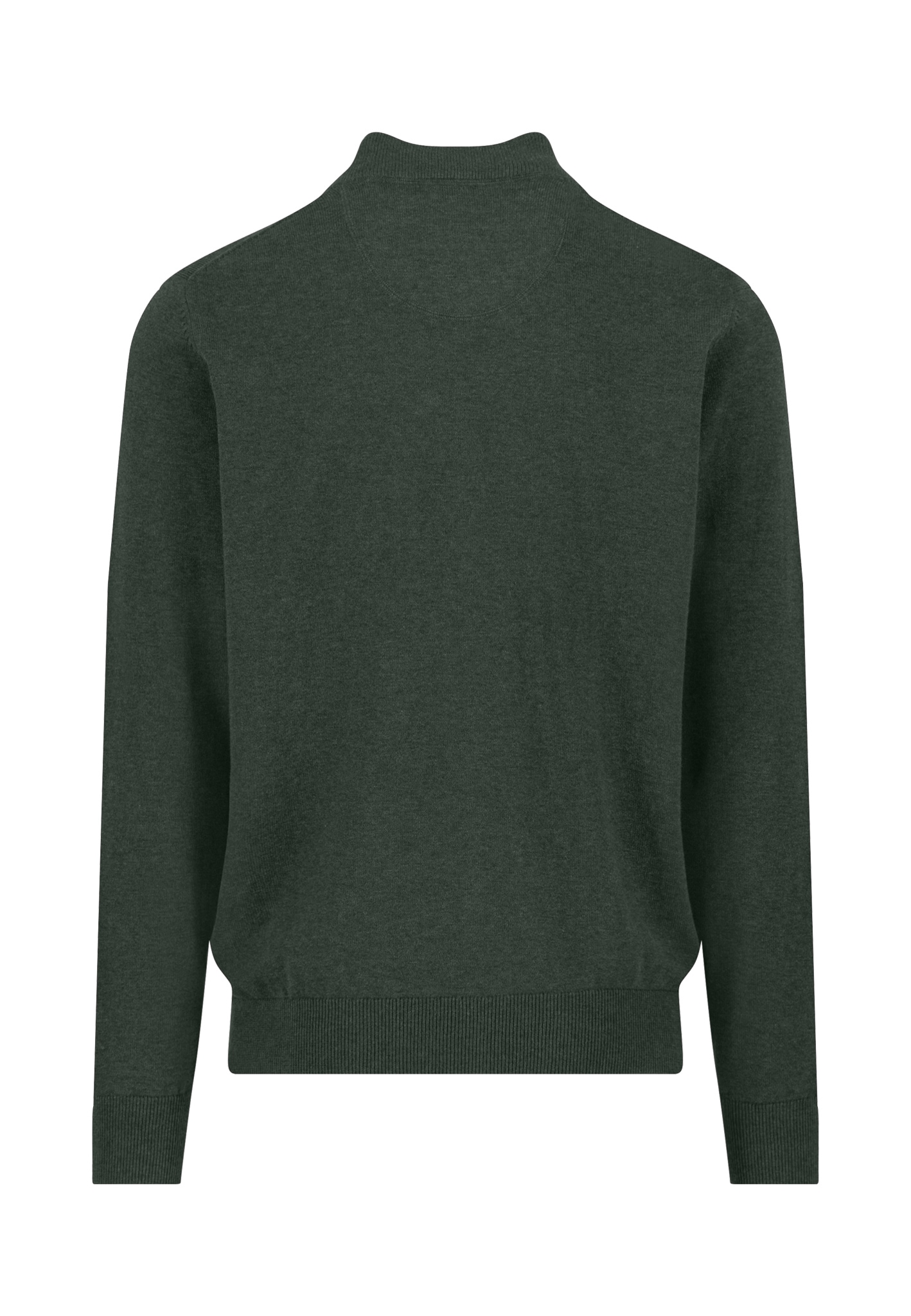 FYNCH-HATTON Strickpullover aus Baumwolle, mit Stehkragen, mit Reißverschluss, Regular Fit