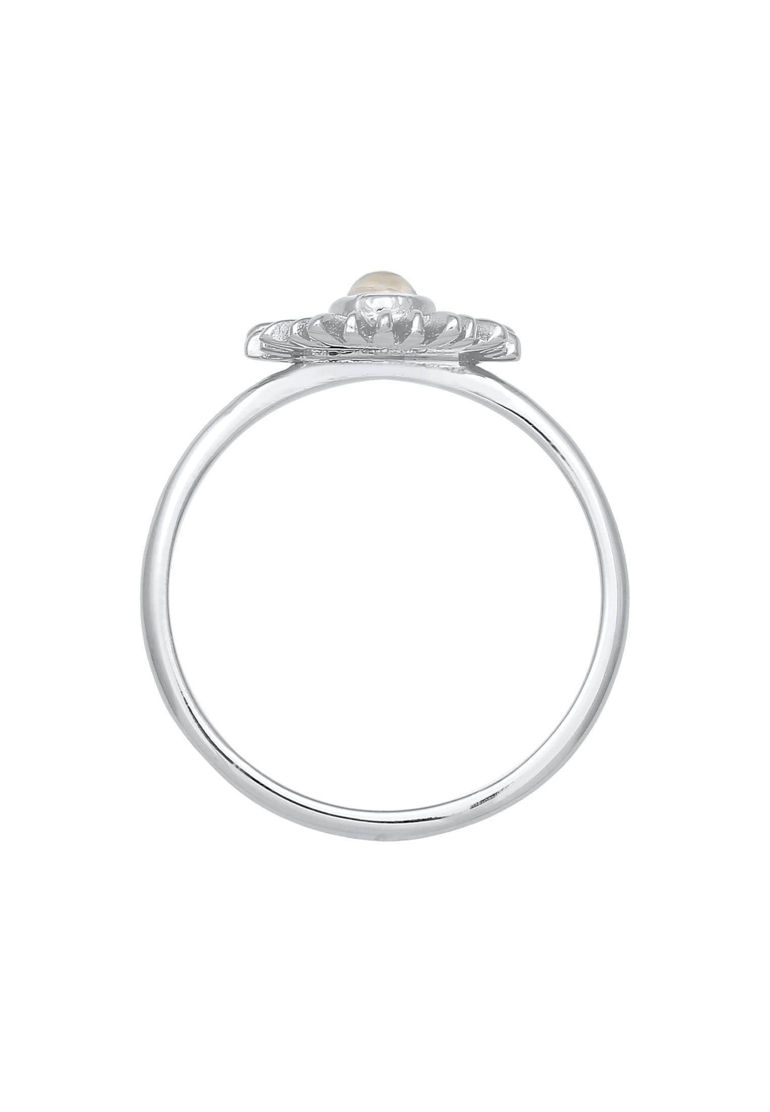 Elli Silberring »Ring Elli Mondstein Sonne Boho Style 925 Silber«