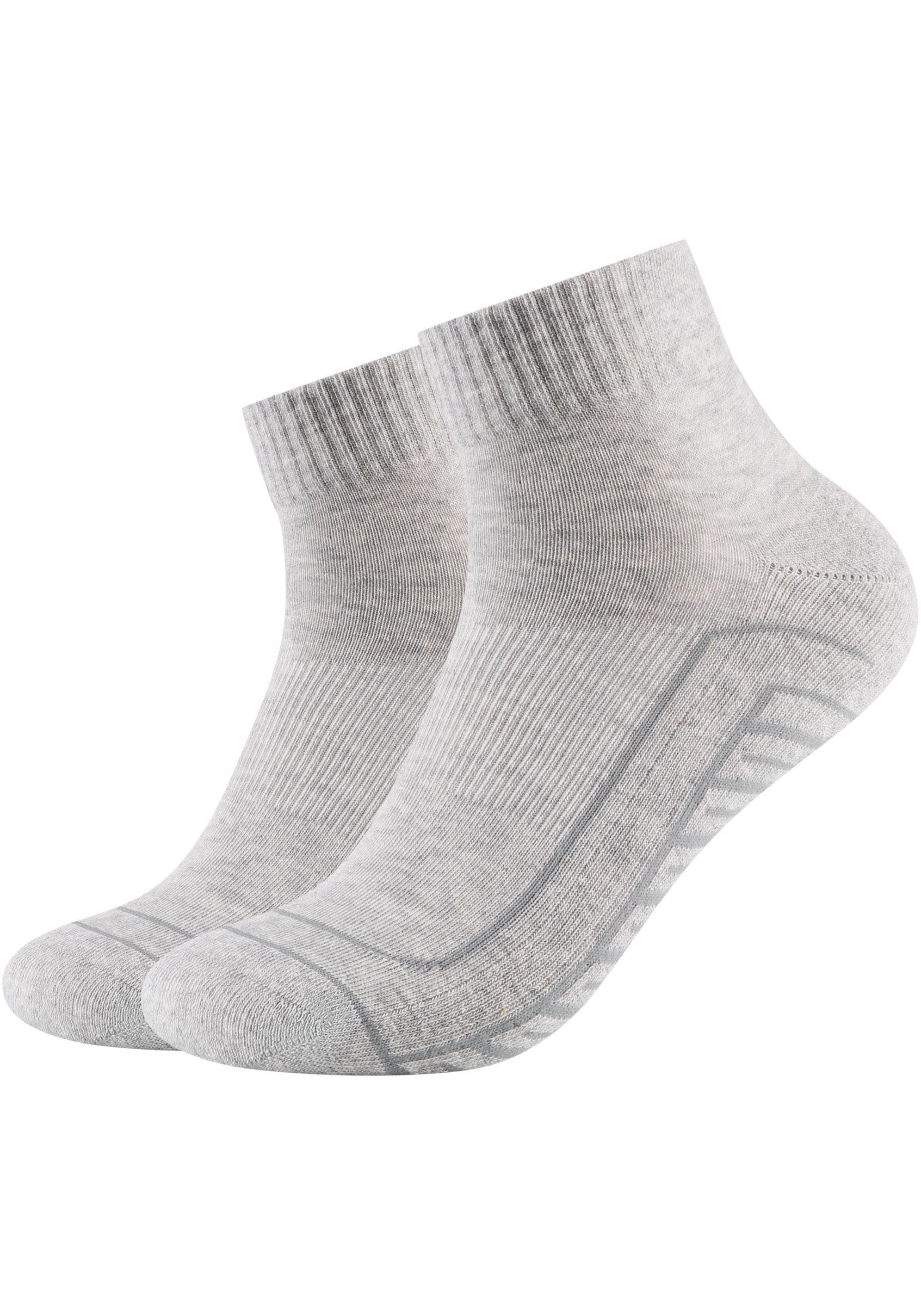 Camano Kurzsocken »ca-soft«, (6 Paar), mit verstärktem Zehenbereich