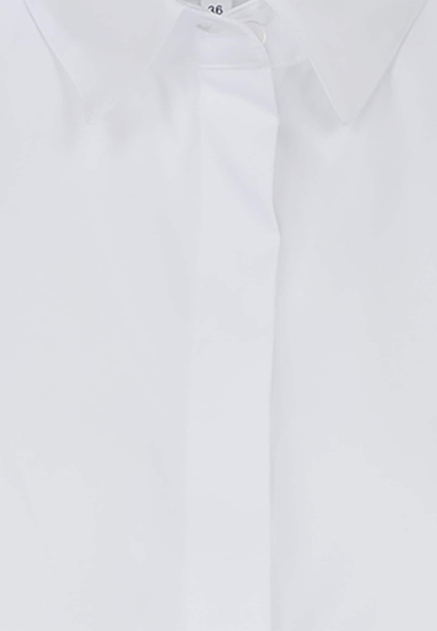 seidensticker Hemdbluse, Ohne Arm Kragen Uni