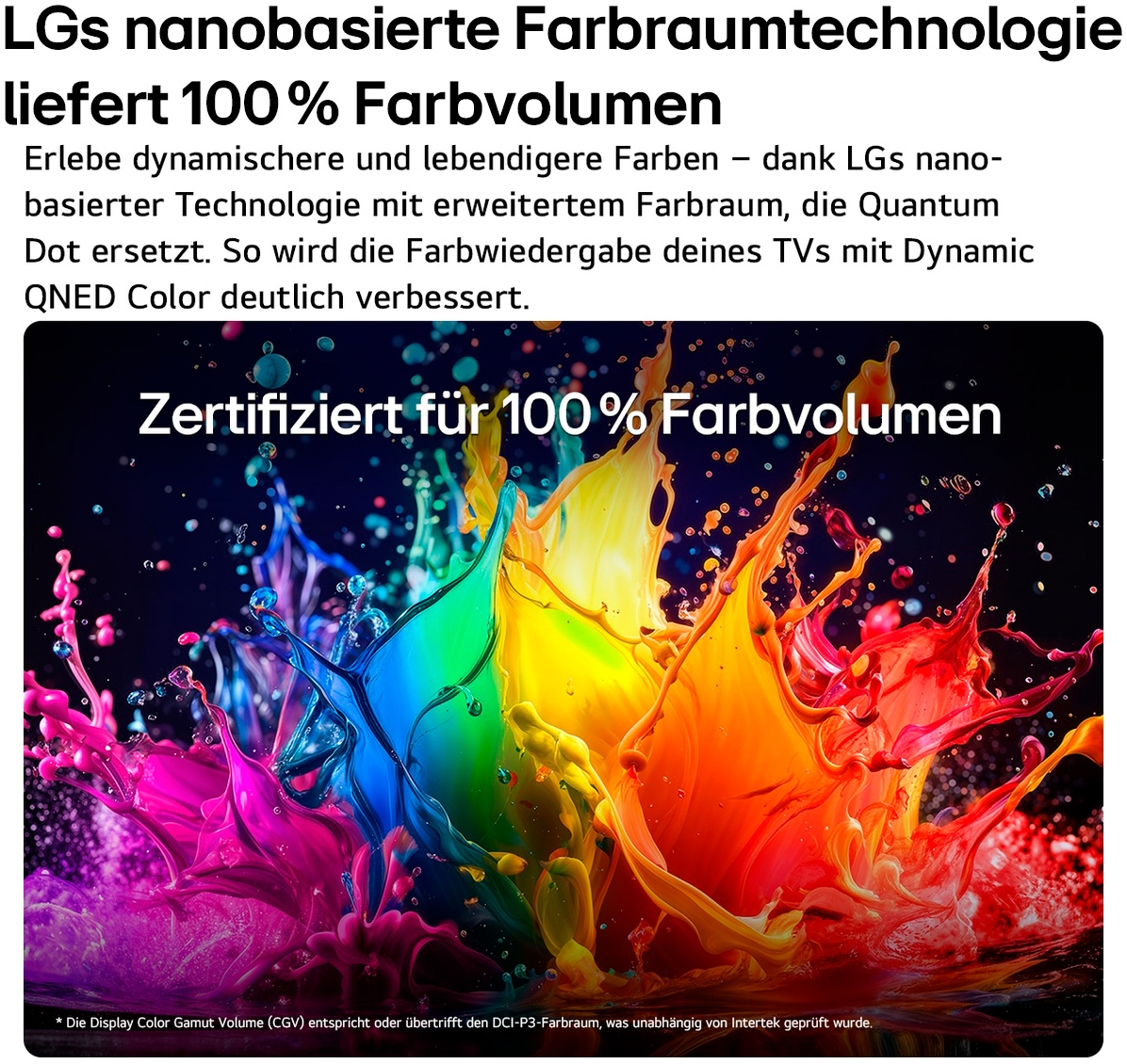 LG QNED-Fernseher »65QNED71B6B« 164 cm/65 ″ Smart-TV