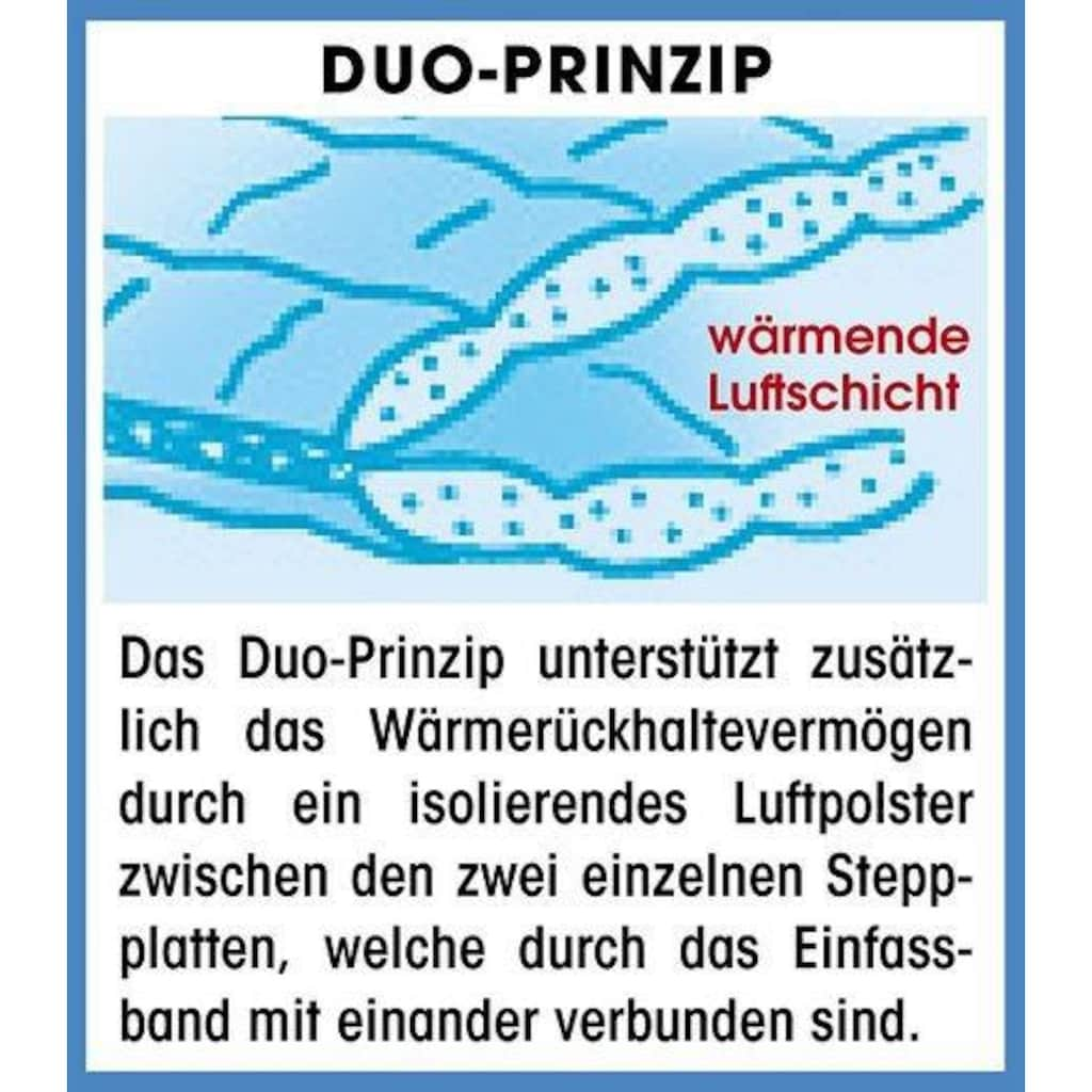 f.a.n. Schlafkomfort Einziehdecke »Warme Füße-Körperzonen«, warm, (1 St.)