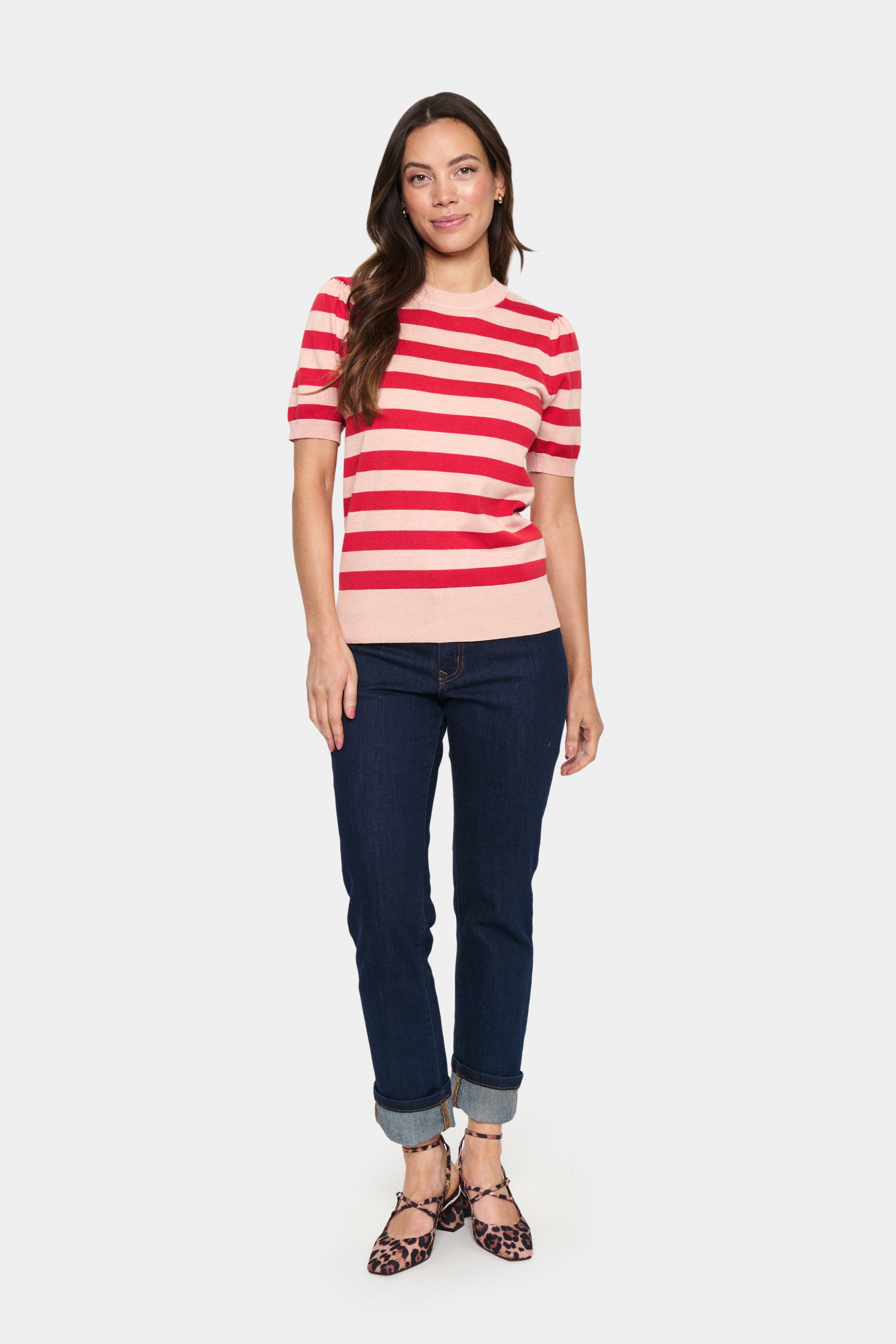 Saint Tropez Strickpullover »MilaSZ SS Block Stripe Pullover«