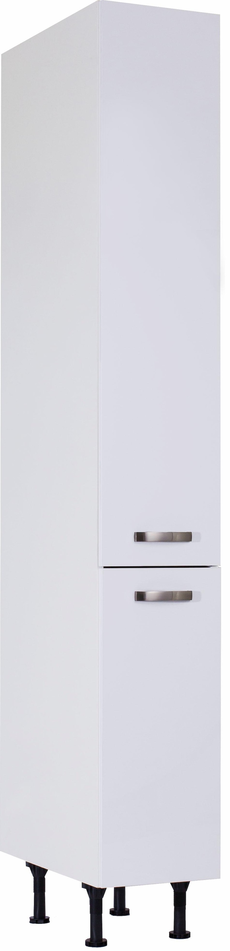 KOCHSTATION Apothekerschrank »KS-Cara« mit 2 Vollauszügen und 5 Ablagen, höhenverstellbare Füße, Breite 30 cm