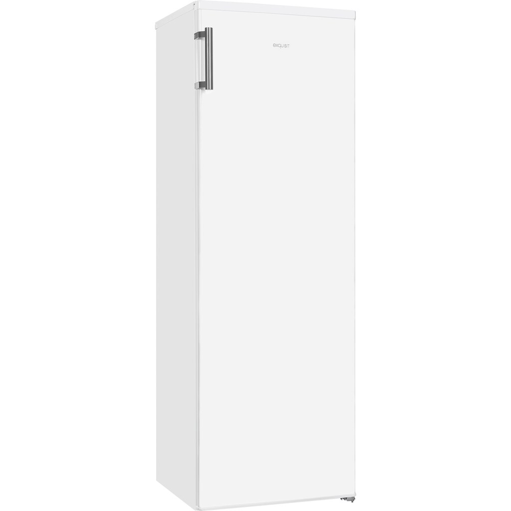 exquisit Kühlschrank »KS301-V-H-010E«, KS301-V-H-010E weiss, 169 cm hoch, 55,8 cm breit, 297 L Volumen