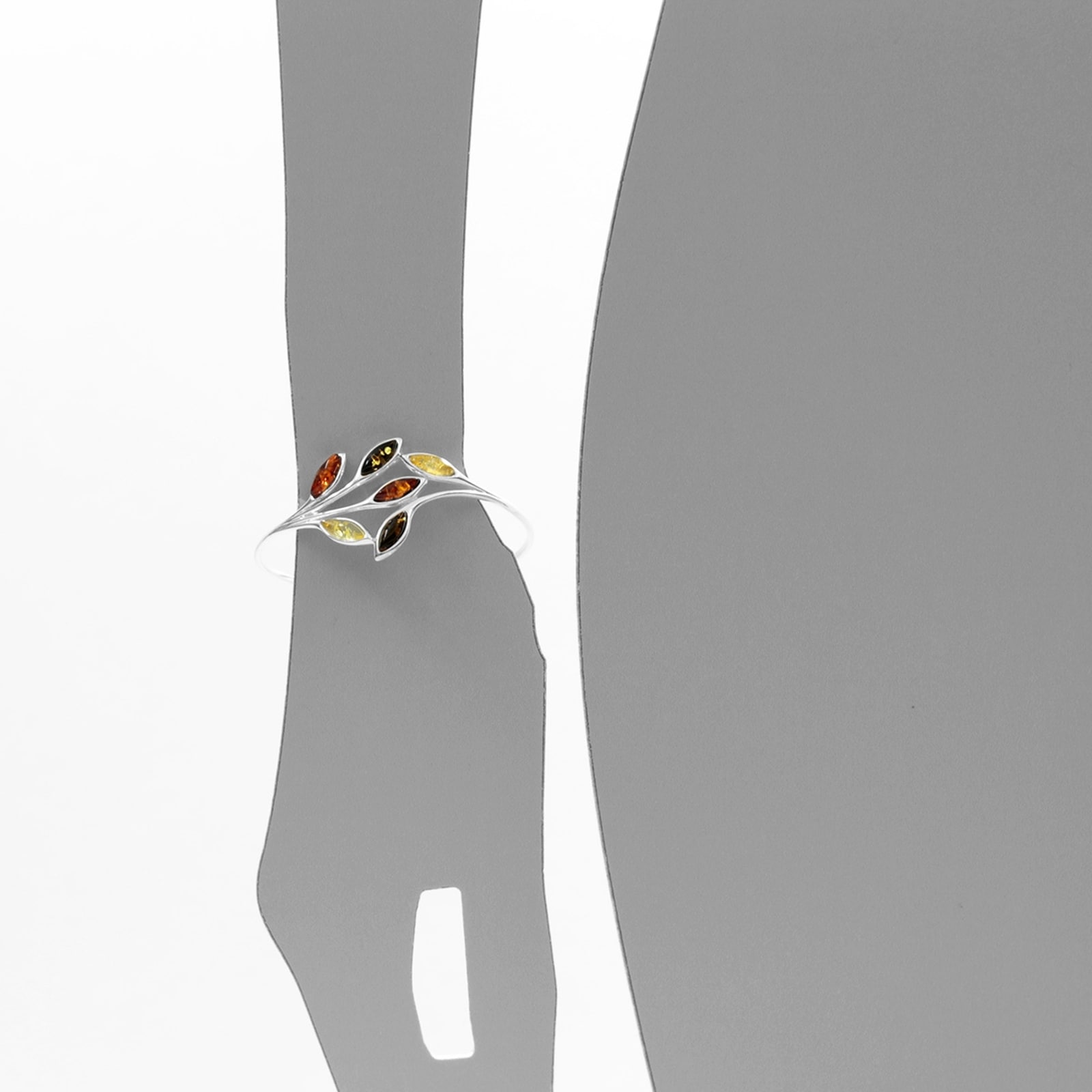 OSTSEE-SCHMUCK Armspange »- Elena - Silber 925/000 - Bernstein«