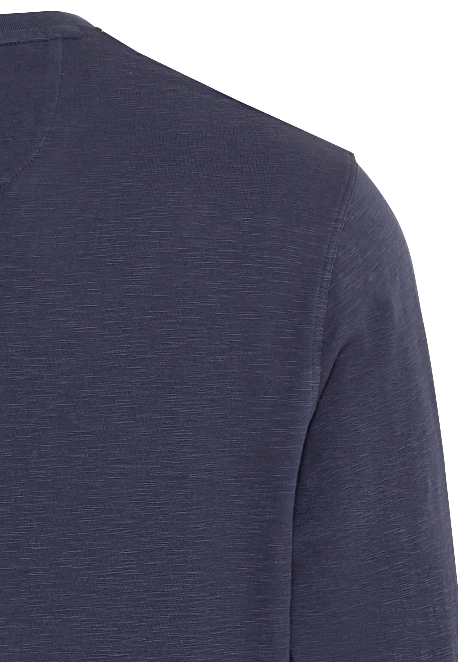 camel active Henleyshirt, mit Logostickerei