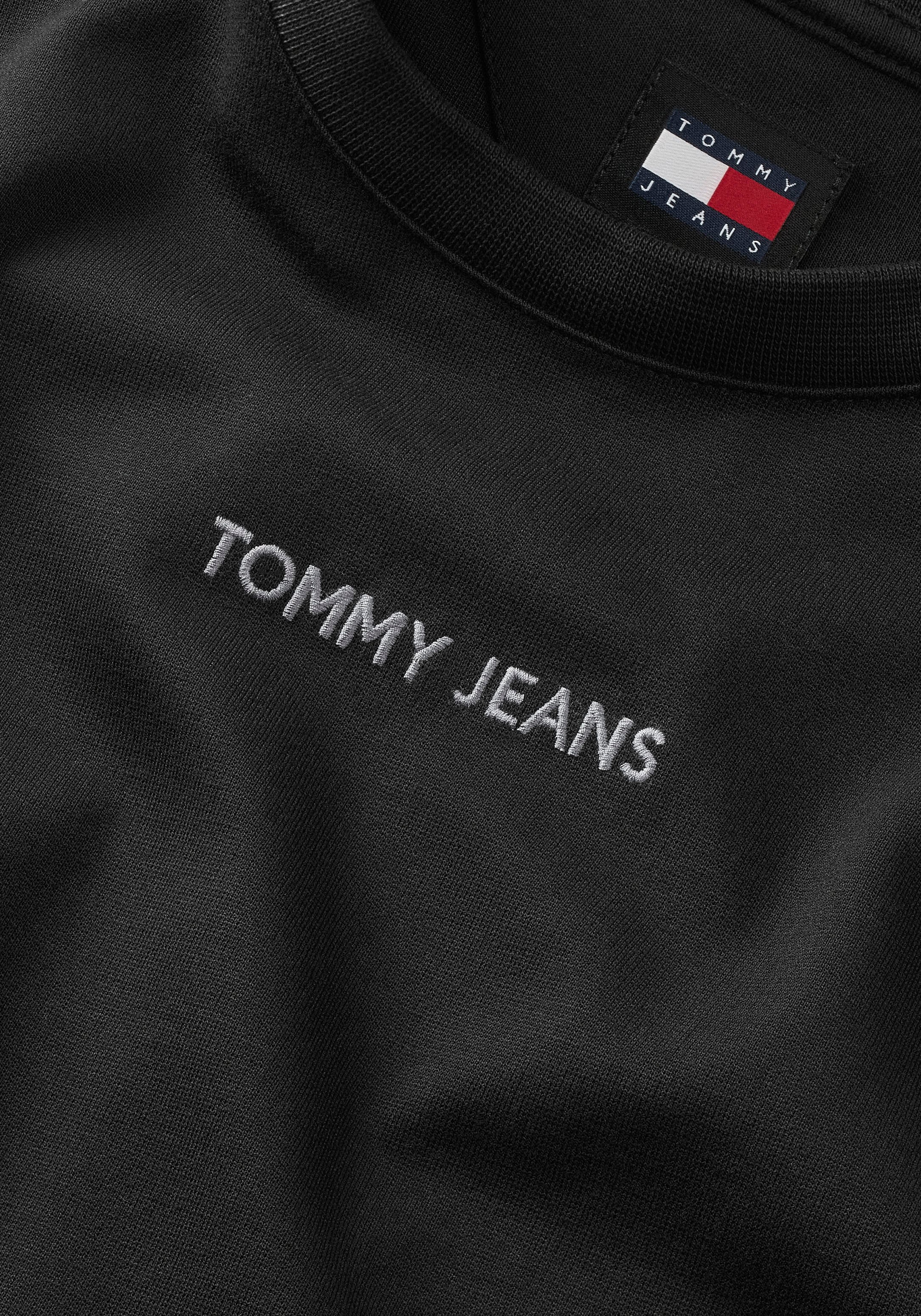 Logostickerei bei BDYCN Jeans »TJW SMALL Curve Jerseykleid EXT«, mit Tommy ♕ MIDI CLASSIC