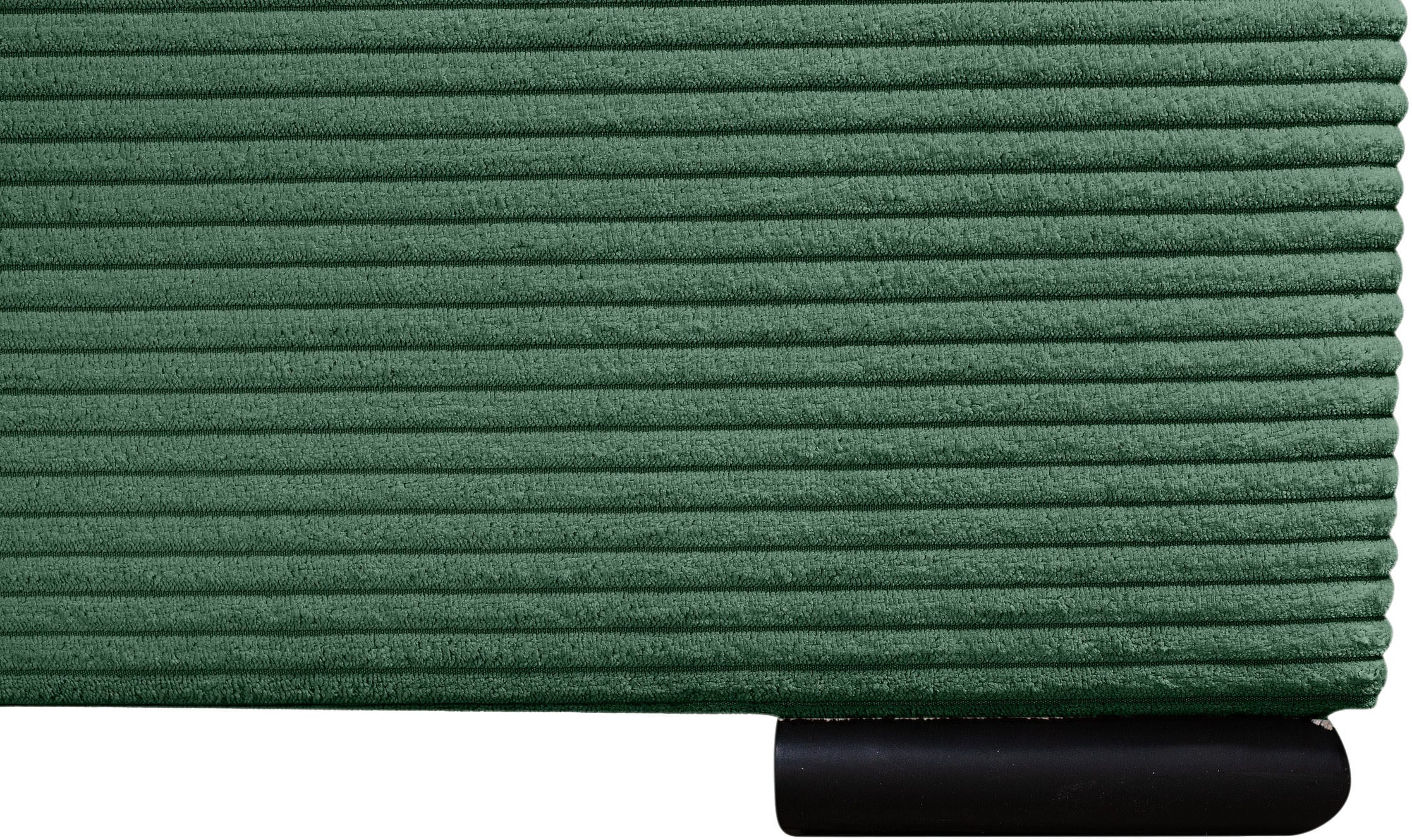 COLLECTION AB Ecksofa »Josy L-Form, B: 214 cm in Cord, Cord-Mix« mit Bettfunktion, Bettkasten & 2 Zierkissen, Federkern