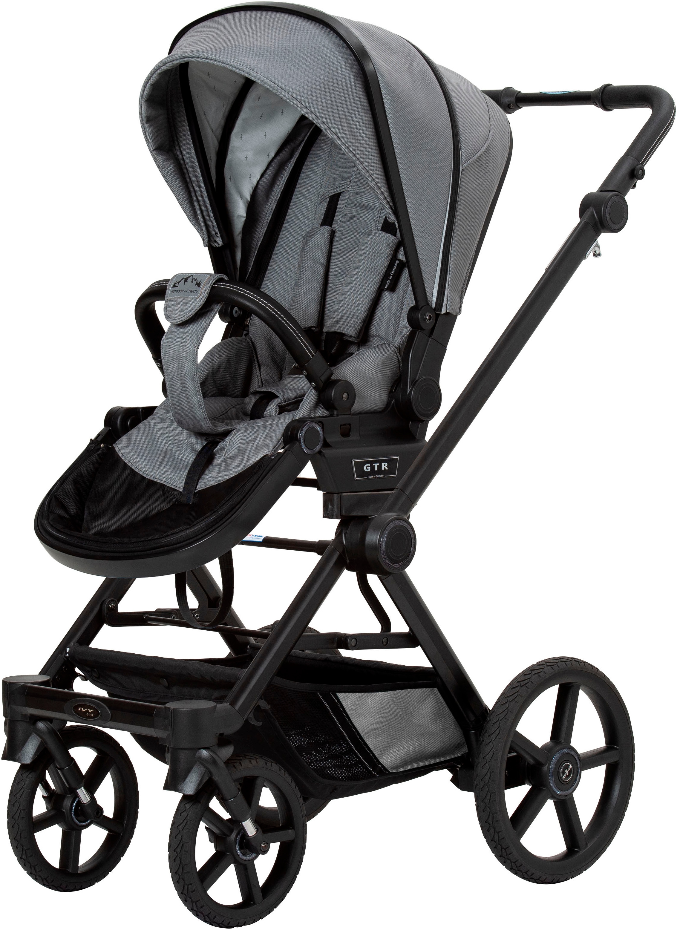 Hartan Kombi-Kinderwagen »Ivy GTR Outdoor Handbremse«, 22 kg, Made in Germany