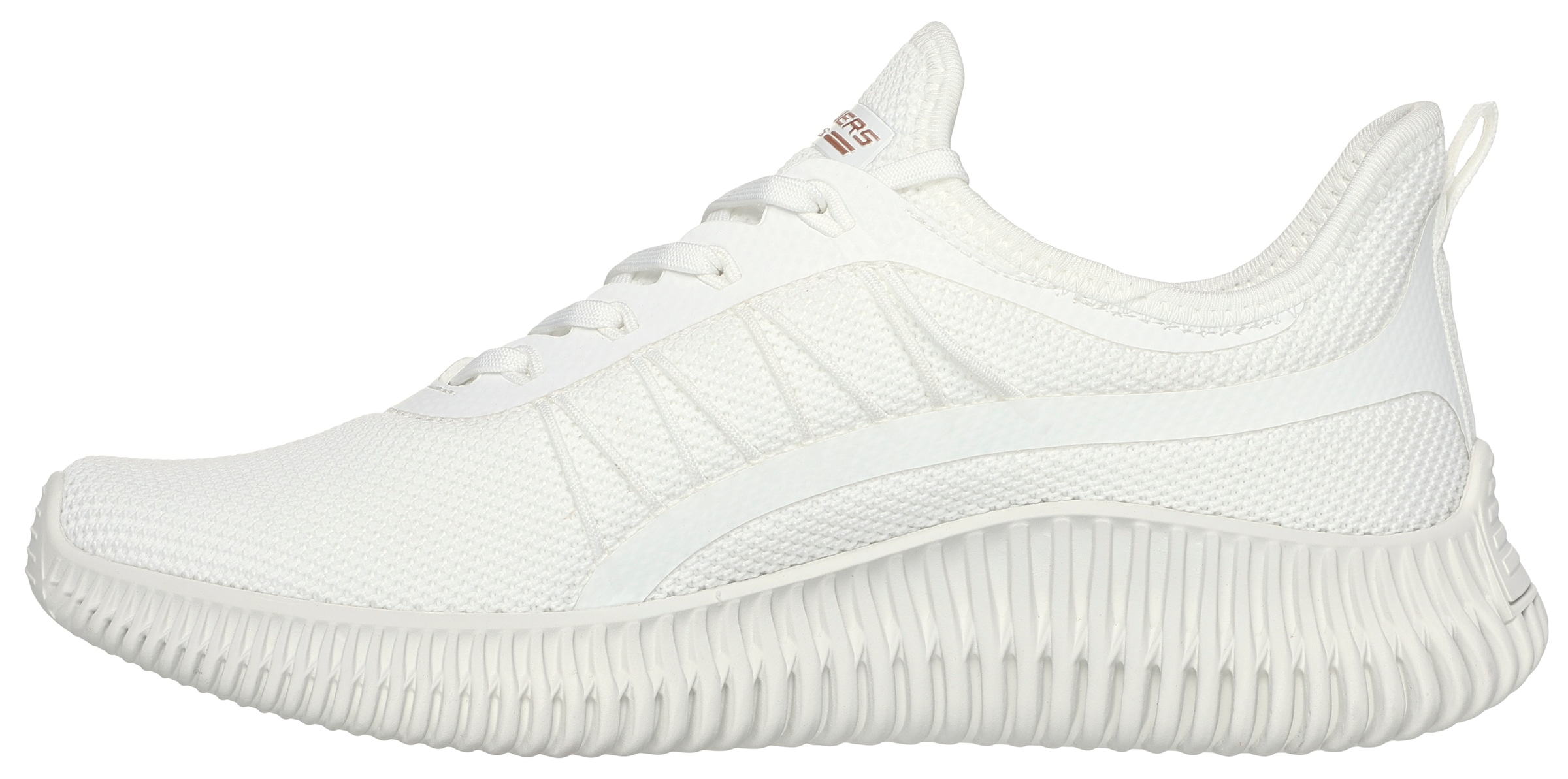 Skechers Slip-On Sneaker »BOBS GEO-NEW AESTHETICS«  Freizeitschuh, Schlupfschuh in veganer Verarbeitung