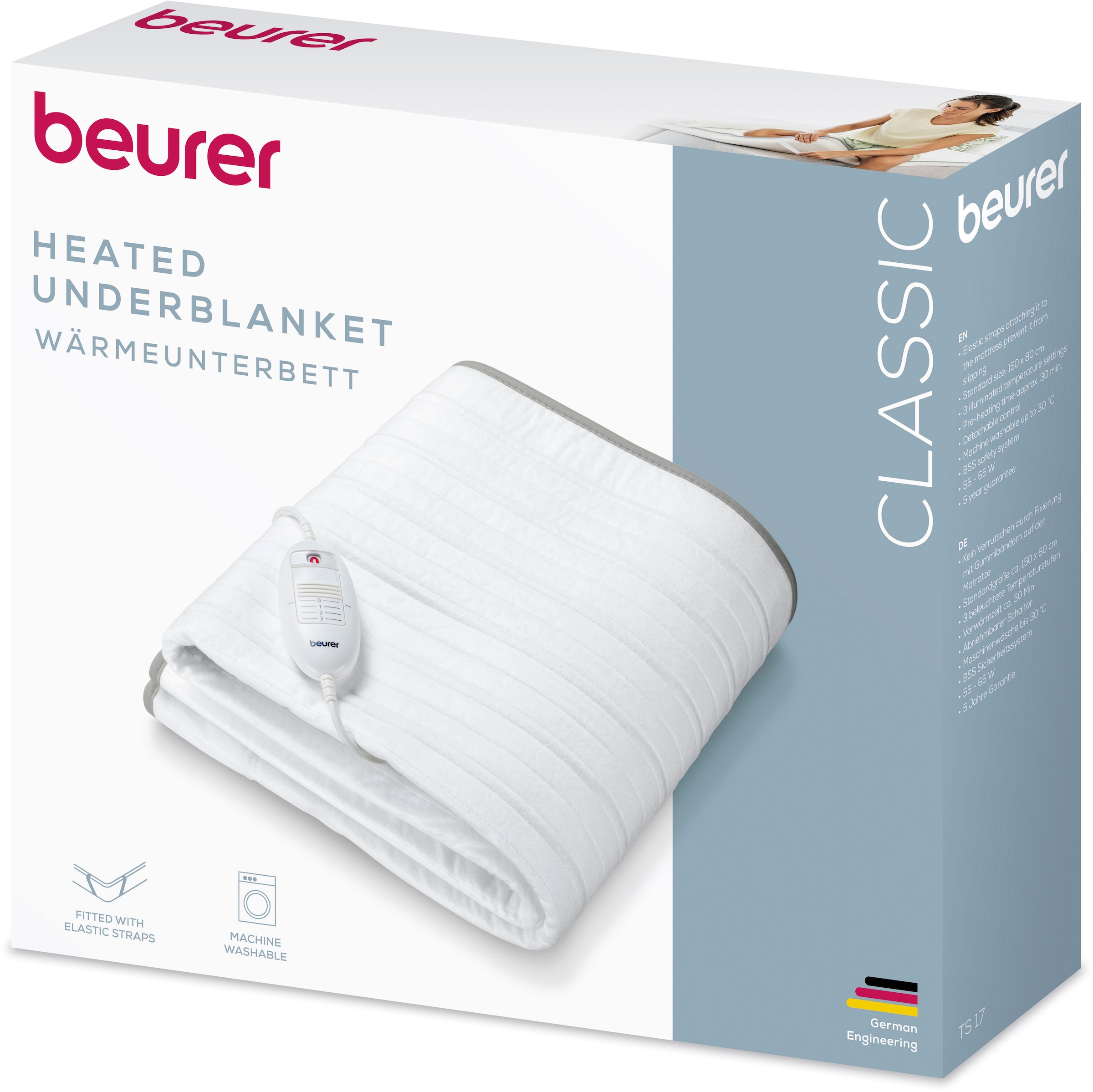 BEURER Wärmeunterbett »TS 17 Wärmeunterbett«
